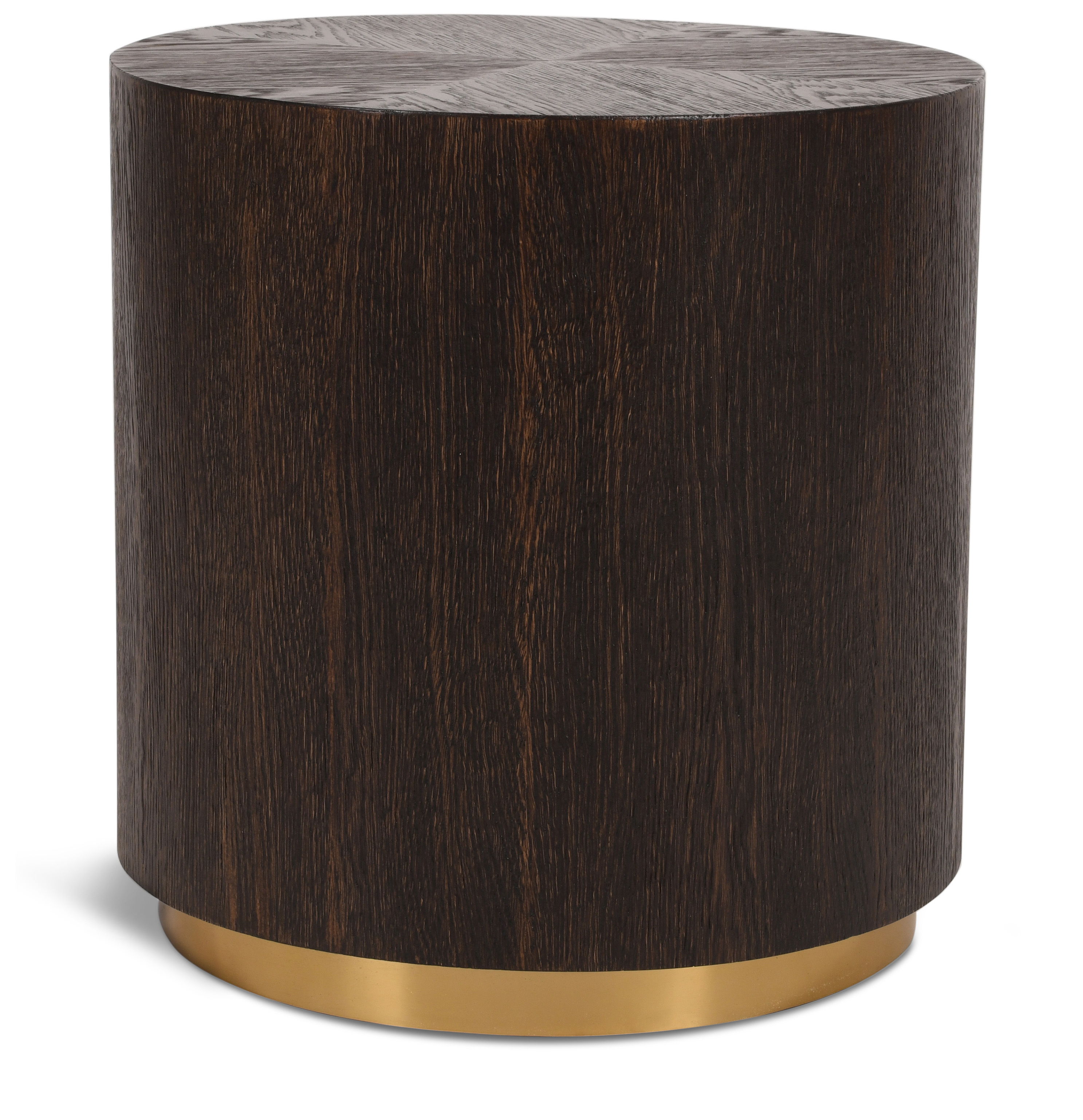 Nile - End Table - Brown Oak