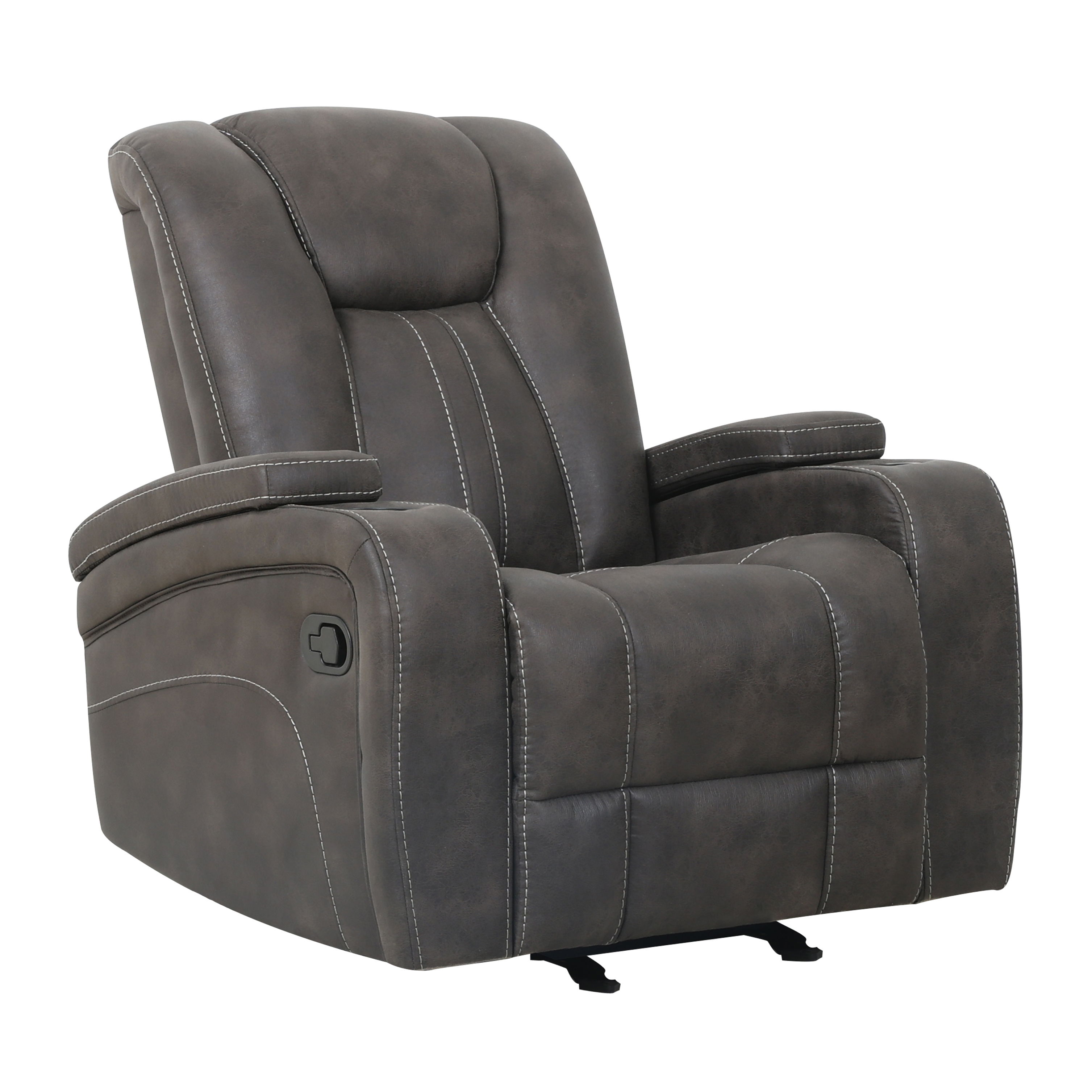 Marlow - Manual Recliner - Charcoal