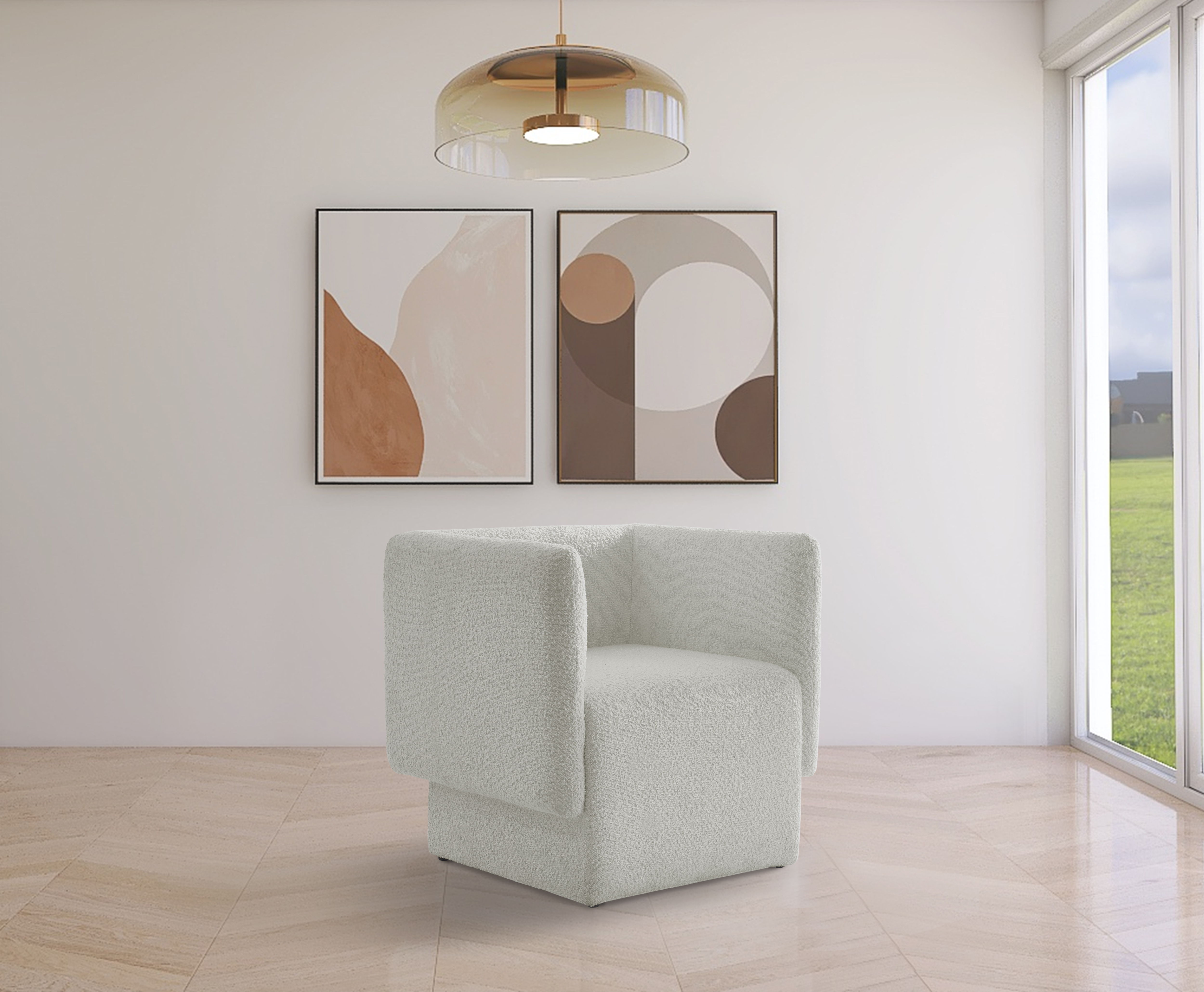 Vera - Accent Chair - Cream
