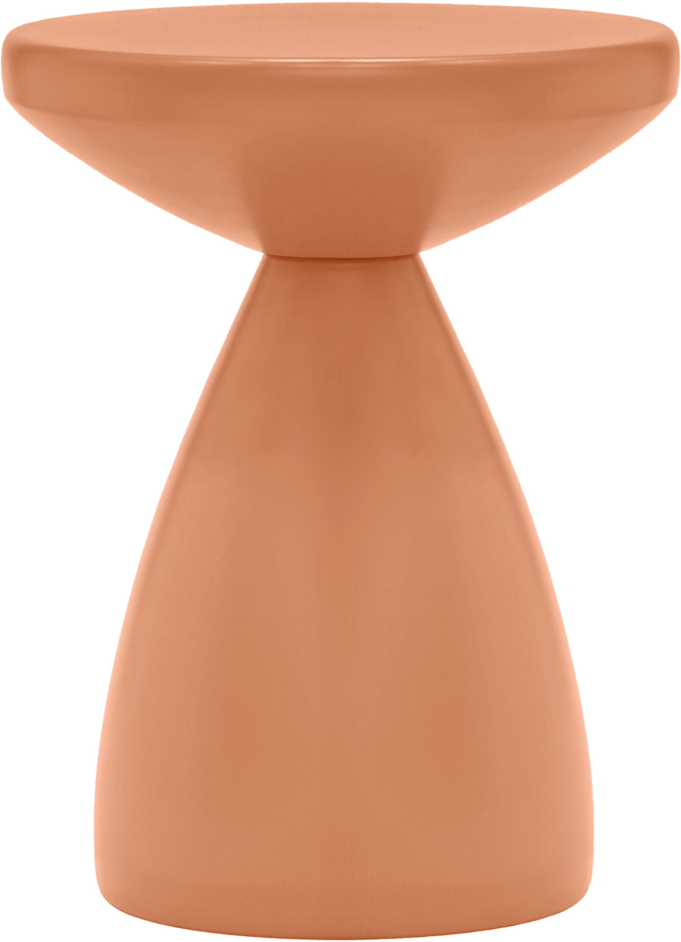 Anika - Iron End Table - Salmon