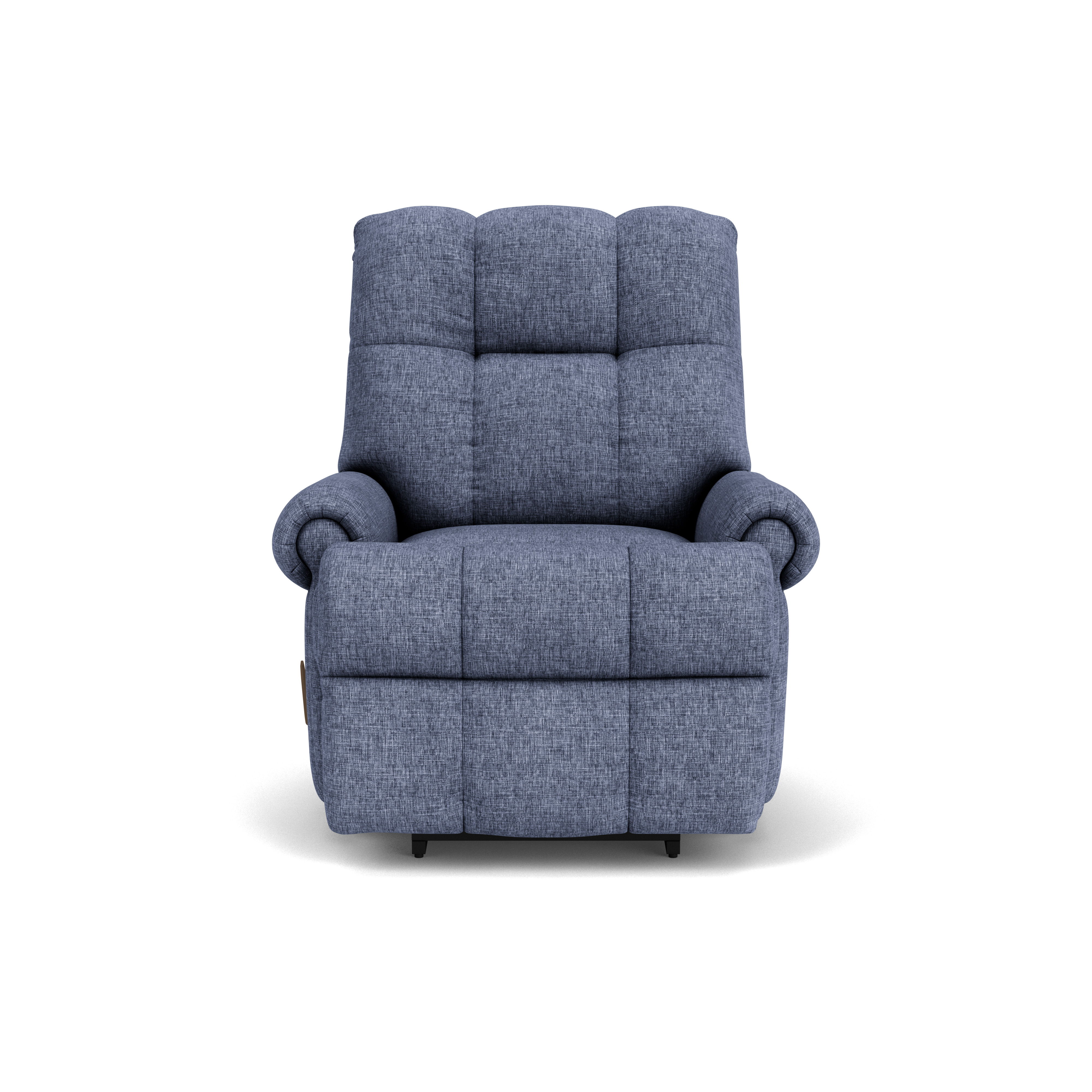 Hercules - Traditional Fabric Recliner, blue, view 3