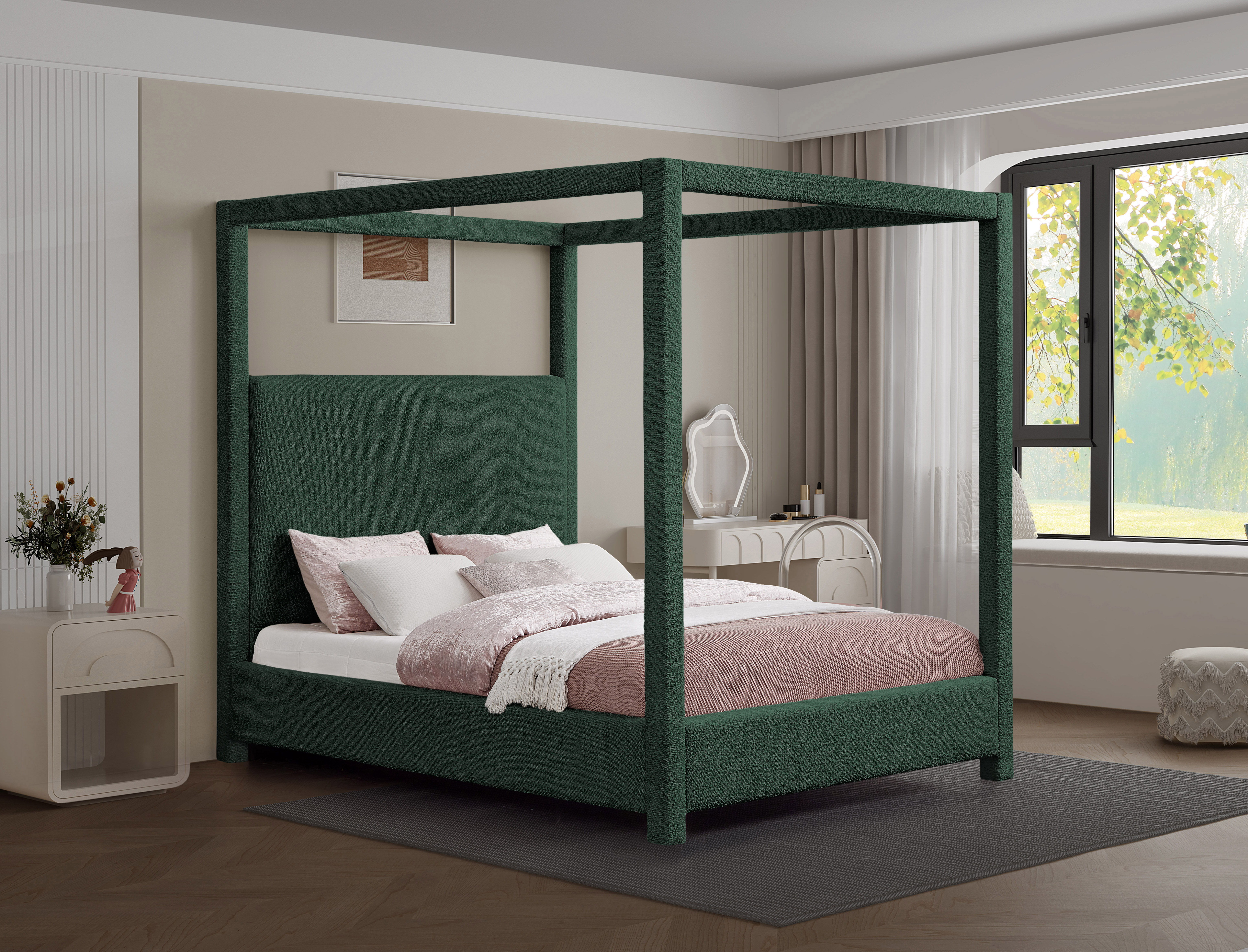 Eden - King Bed - Green