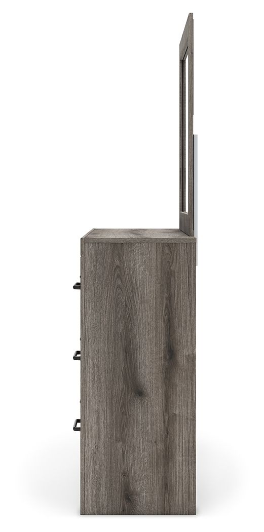 Ashley Furniture Graystorm - Dresser And Mirror - Brown Gray - Image 7