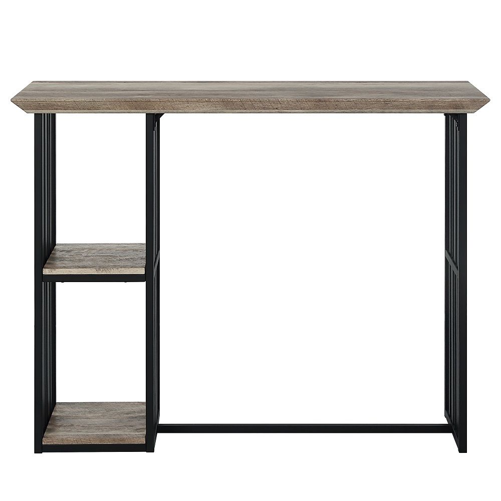 Zudora - Counter Height Table - Oak & Sandy Black, black, view 5