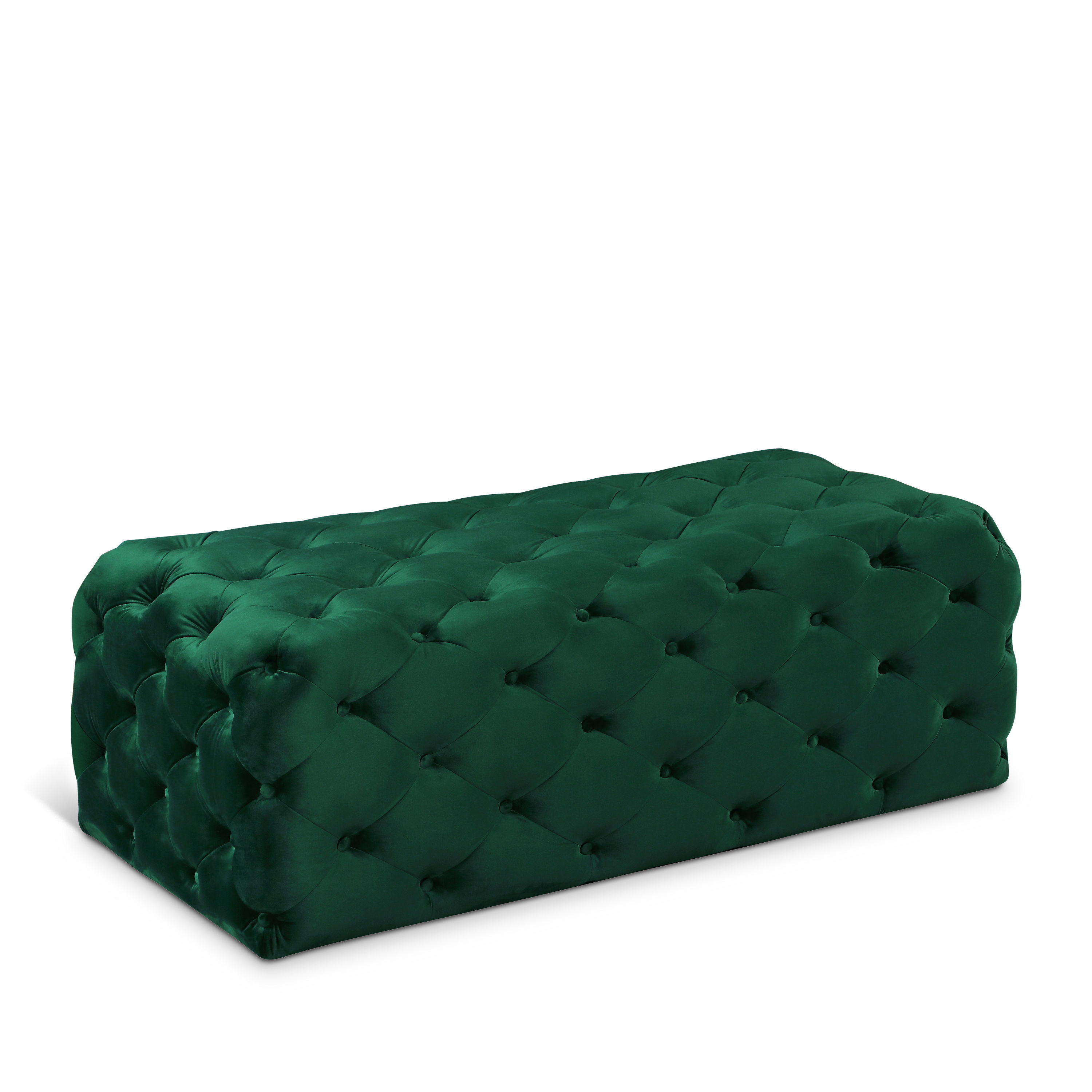 Casey - Ottoman / Bench - Green