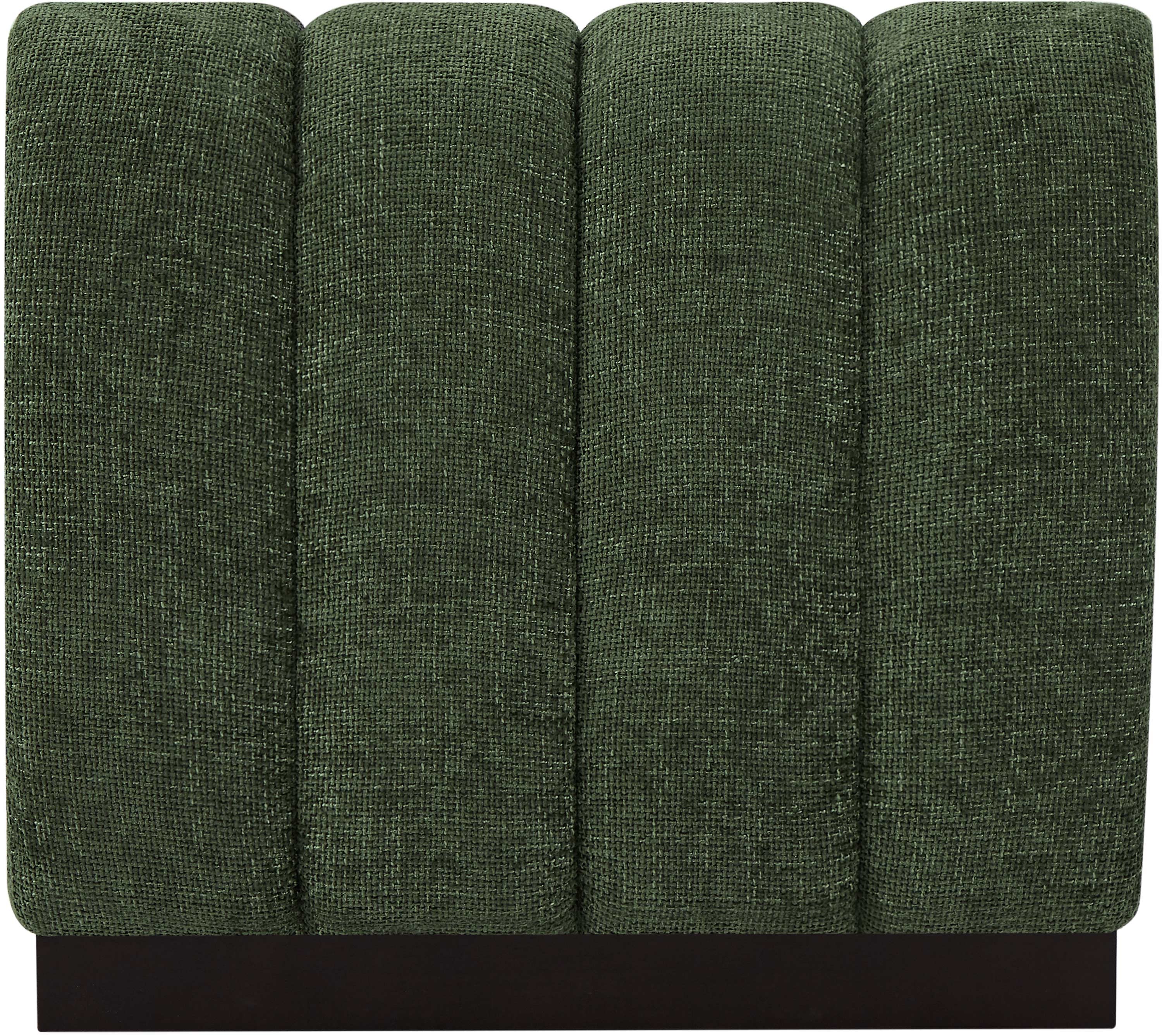 Quinn - Armless Chair - Green