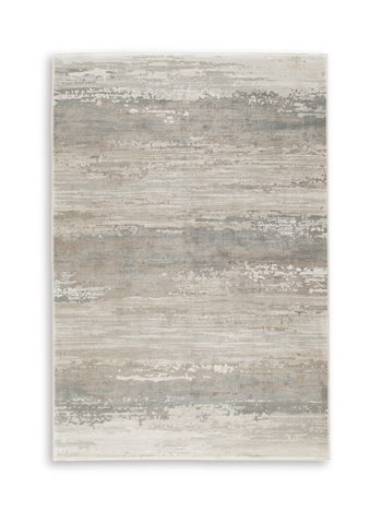 Loomville – 5′ x 7′ Rug – Gray / Taupe / Beige