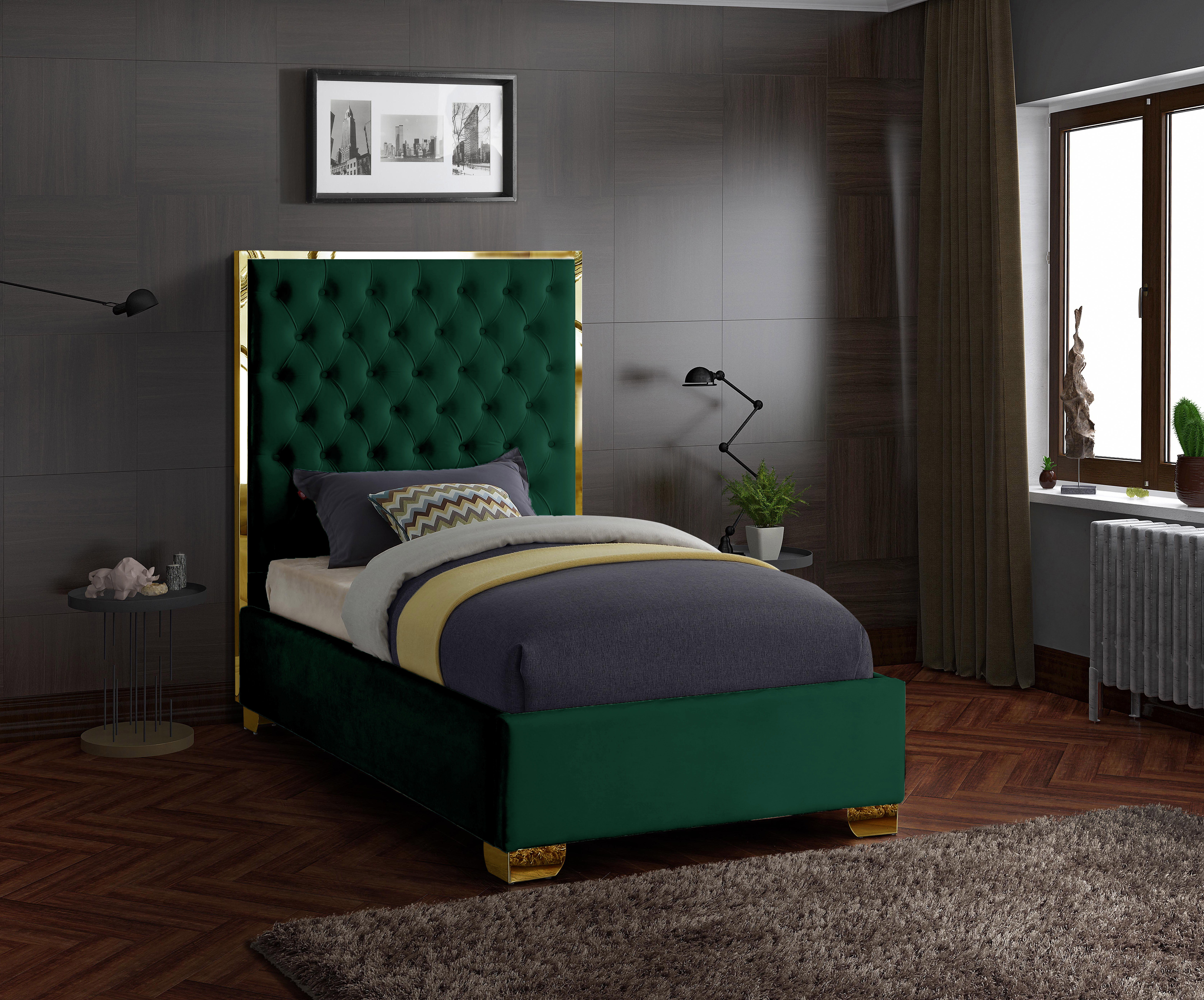 Lana - Twin Bed - Green