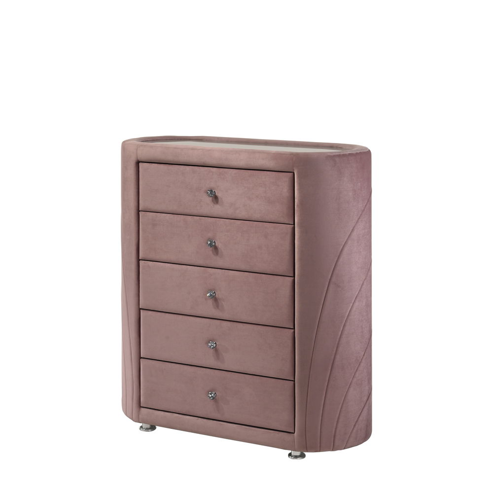 Salonia - Chest - Pink Velvet, pink, view 2