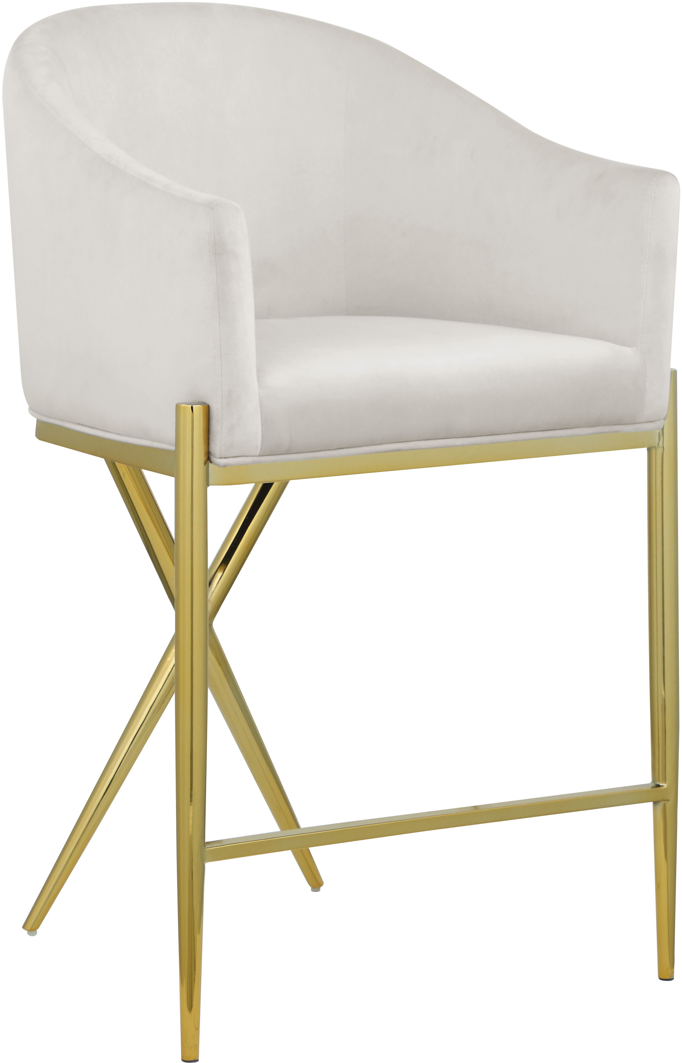 Xavier - Counter Stool - Cream