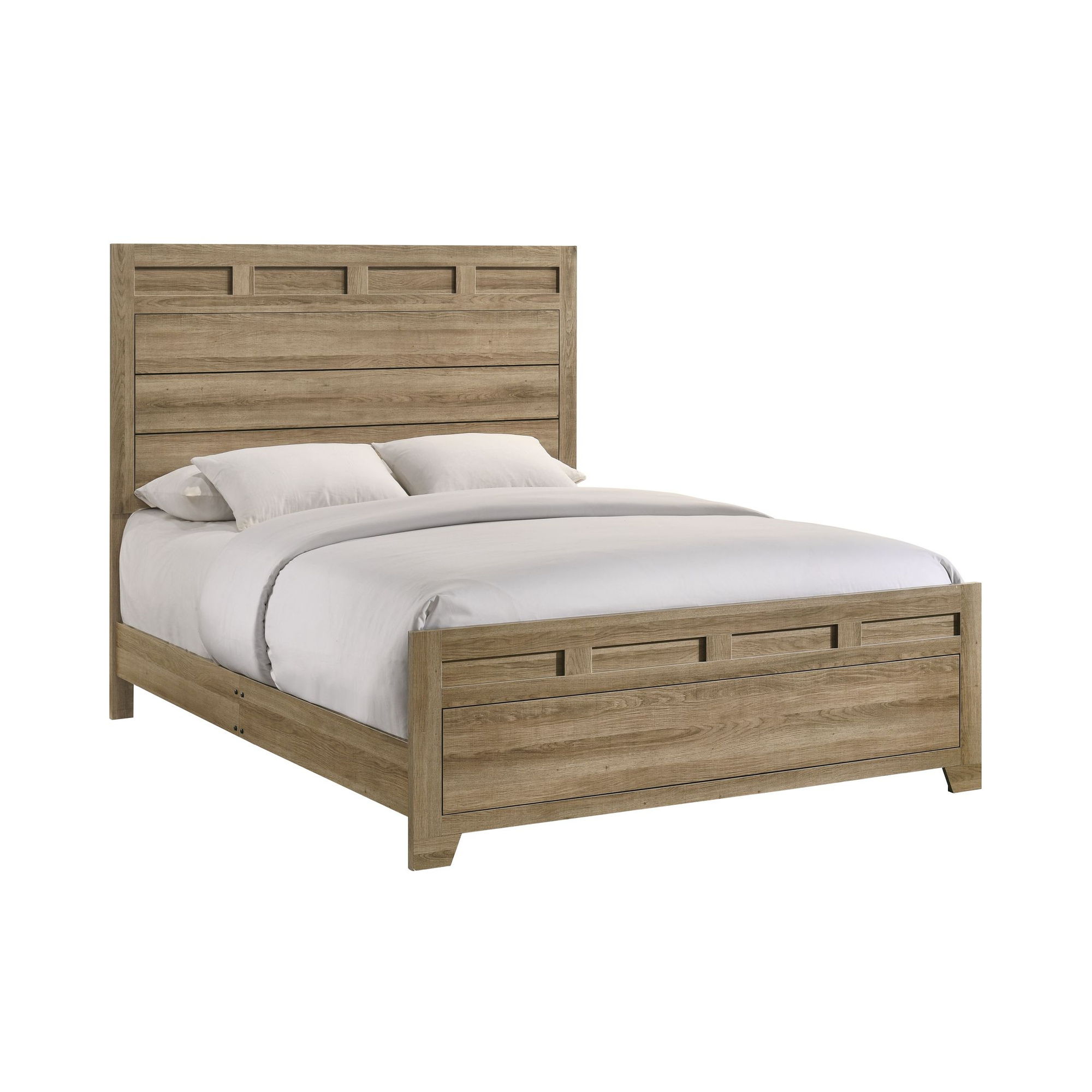 Caro - Queen Bed - Natural