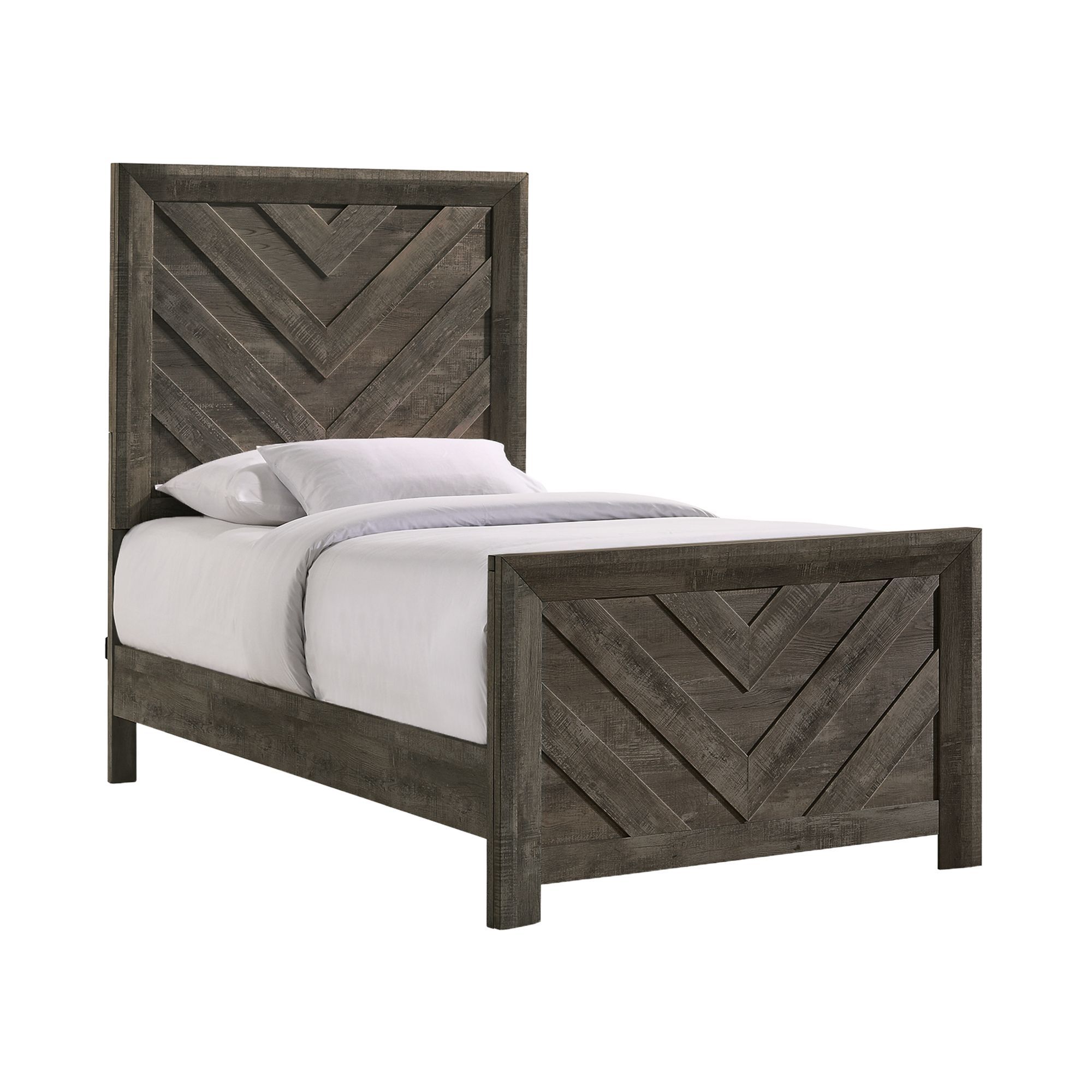 Eleanor - Twin Bed - Mocha Gray