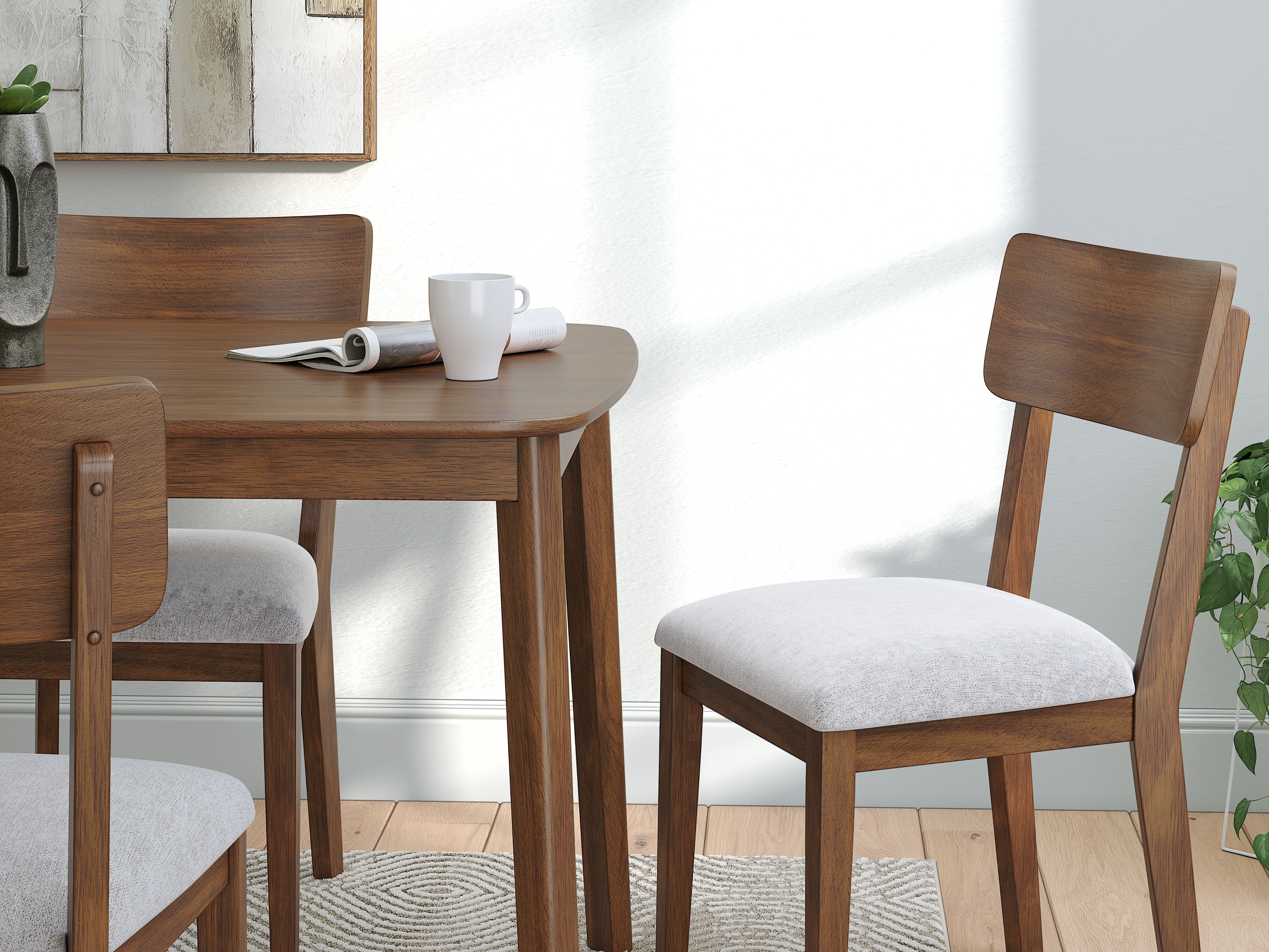 Ashley Furniture Tameride - Dining Room Table Set (Set of 5) - Brown - Image 10