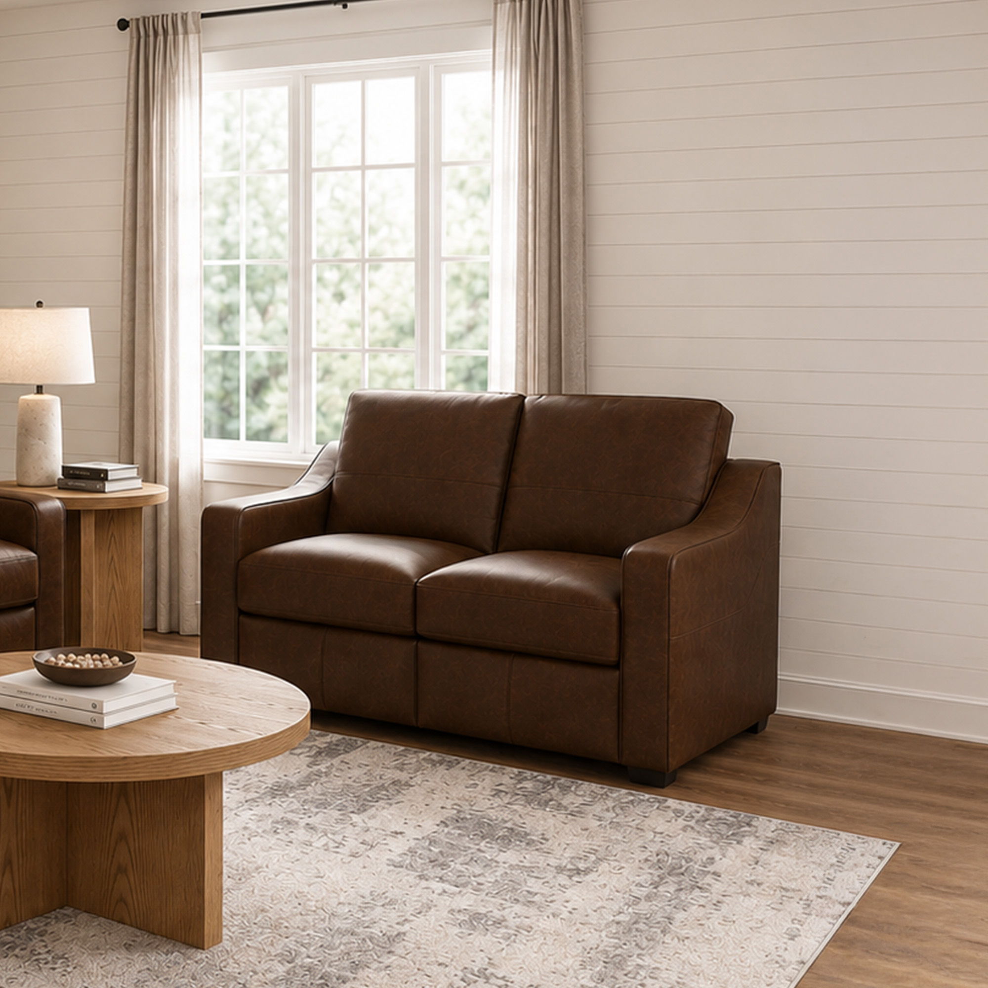 Hudson - Loveseat - Dark Brown, dark brown, view 5