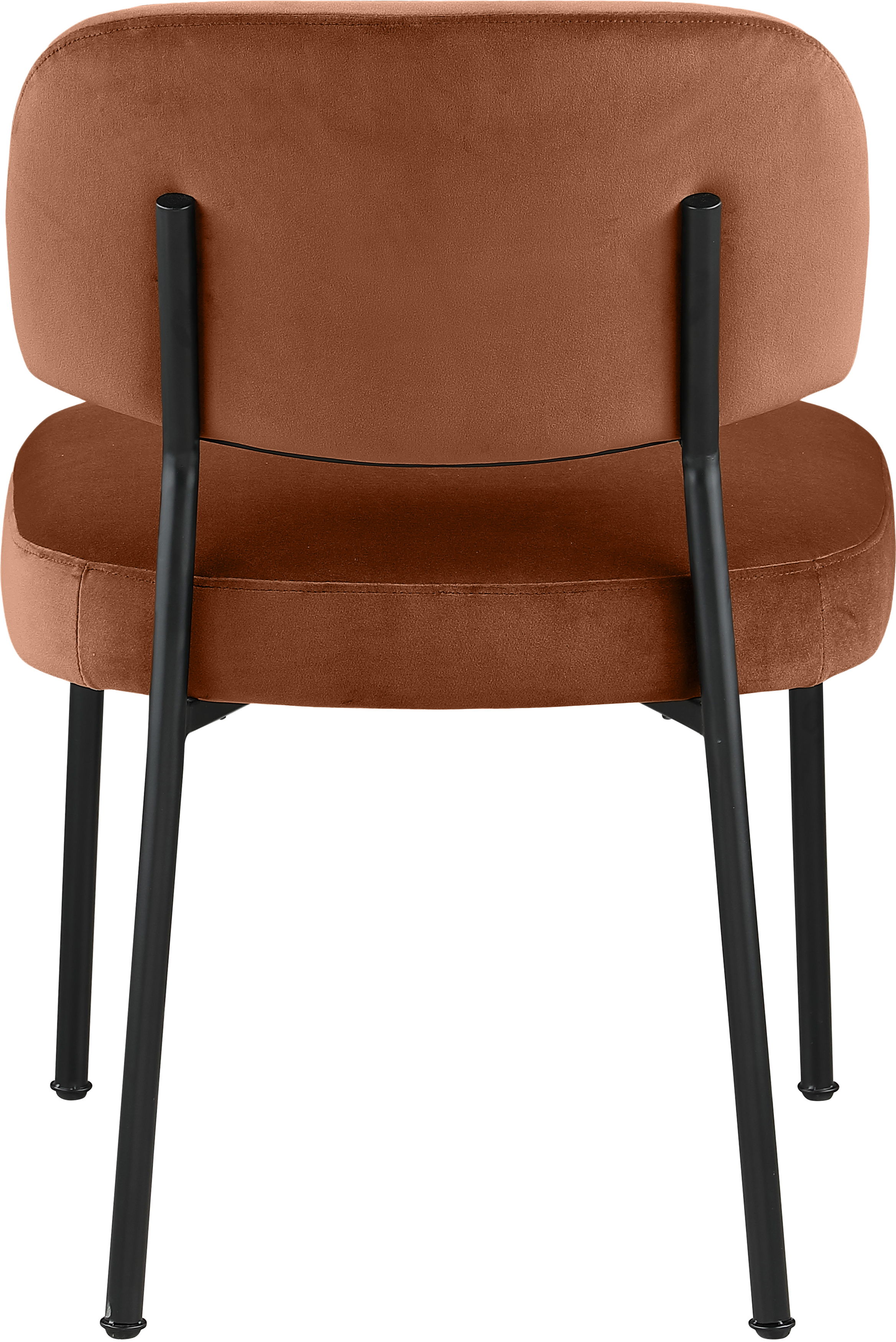 Zarelle - Performance Fabric Upholstered Dining Chair (Set of 2) - Cognac