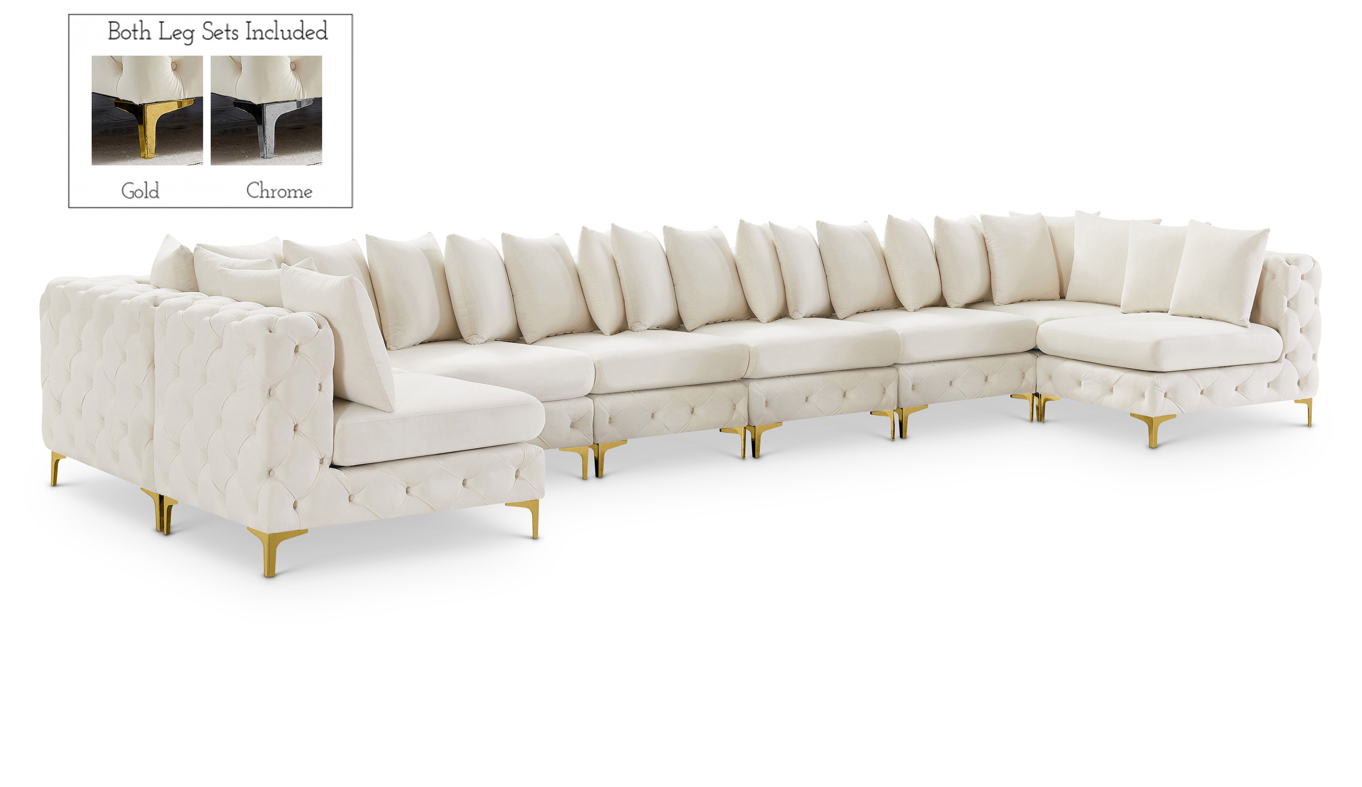 Tremblay - 9 Piece Modular Sectional - Cream