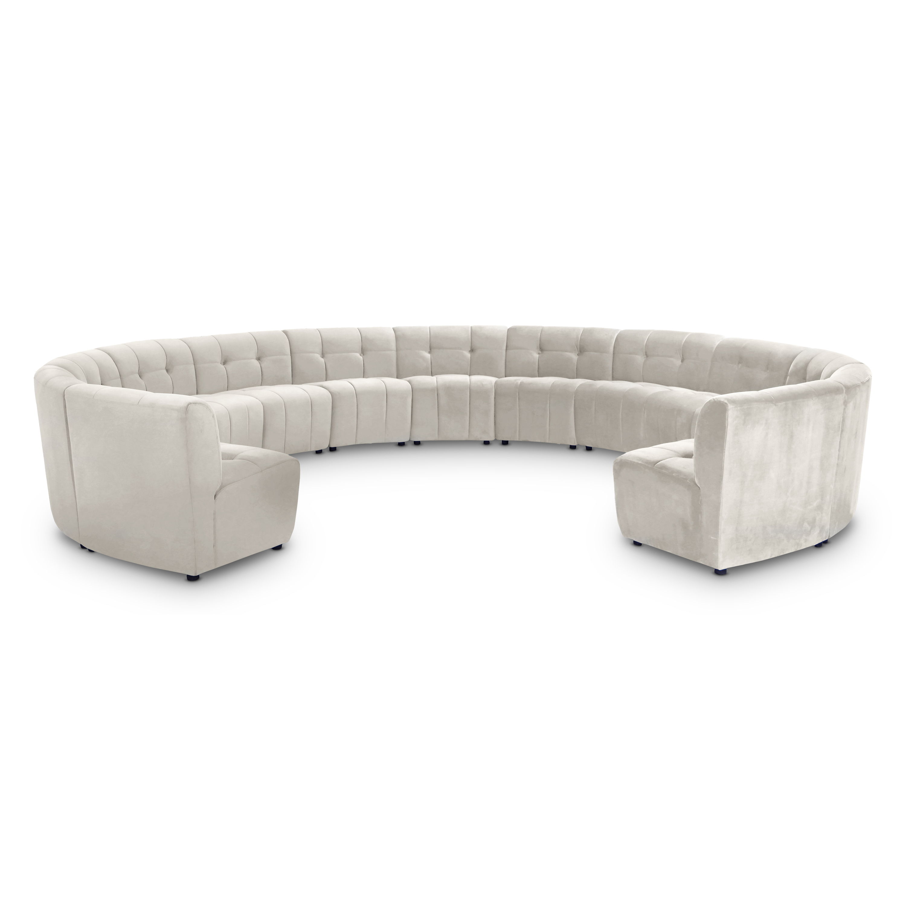 Limitless - 13 Piece Modular Sectional - Cream