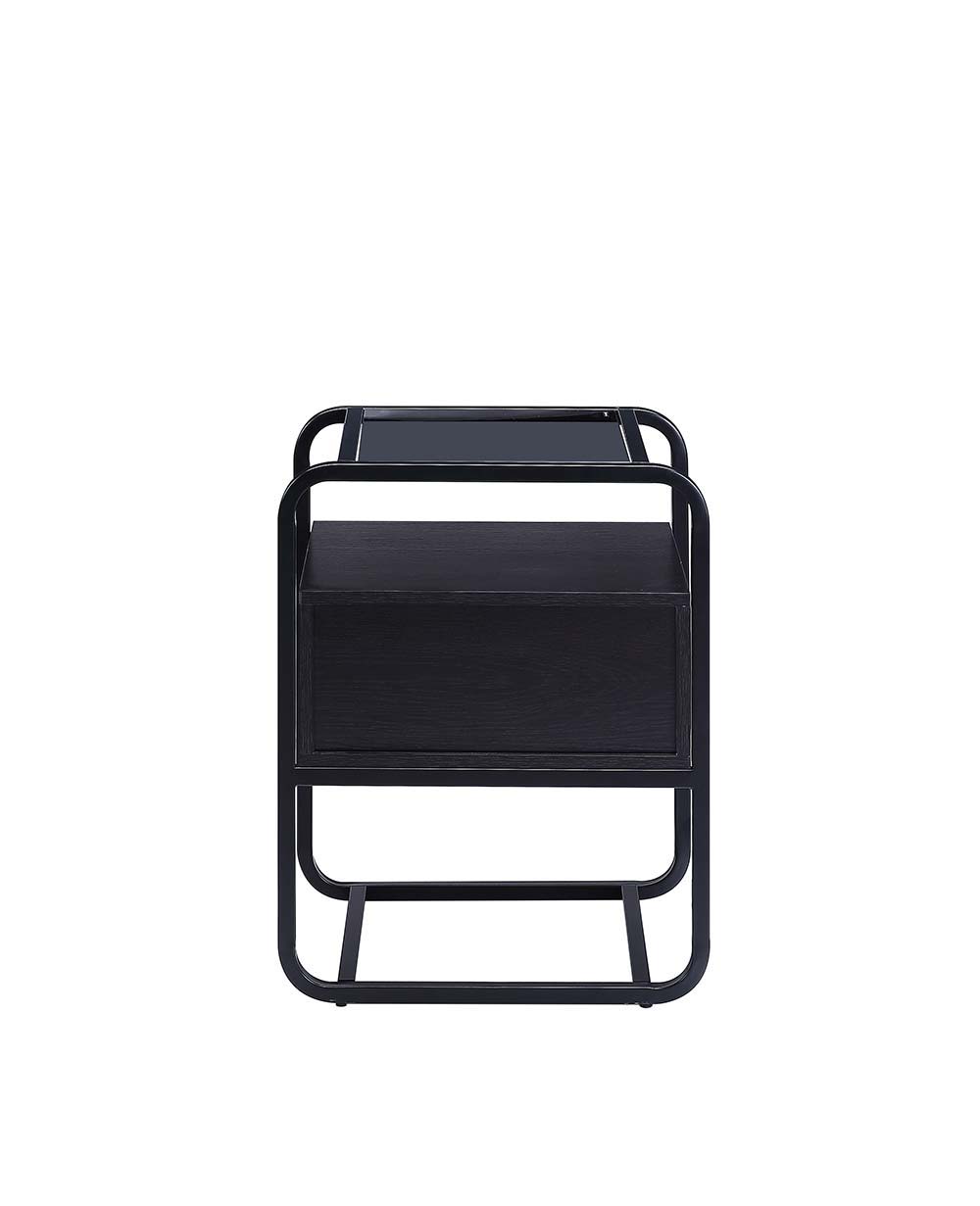 Colson - Accent Table - Black, black, view 2
