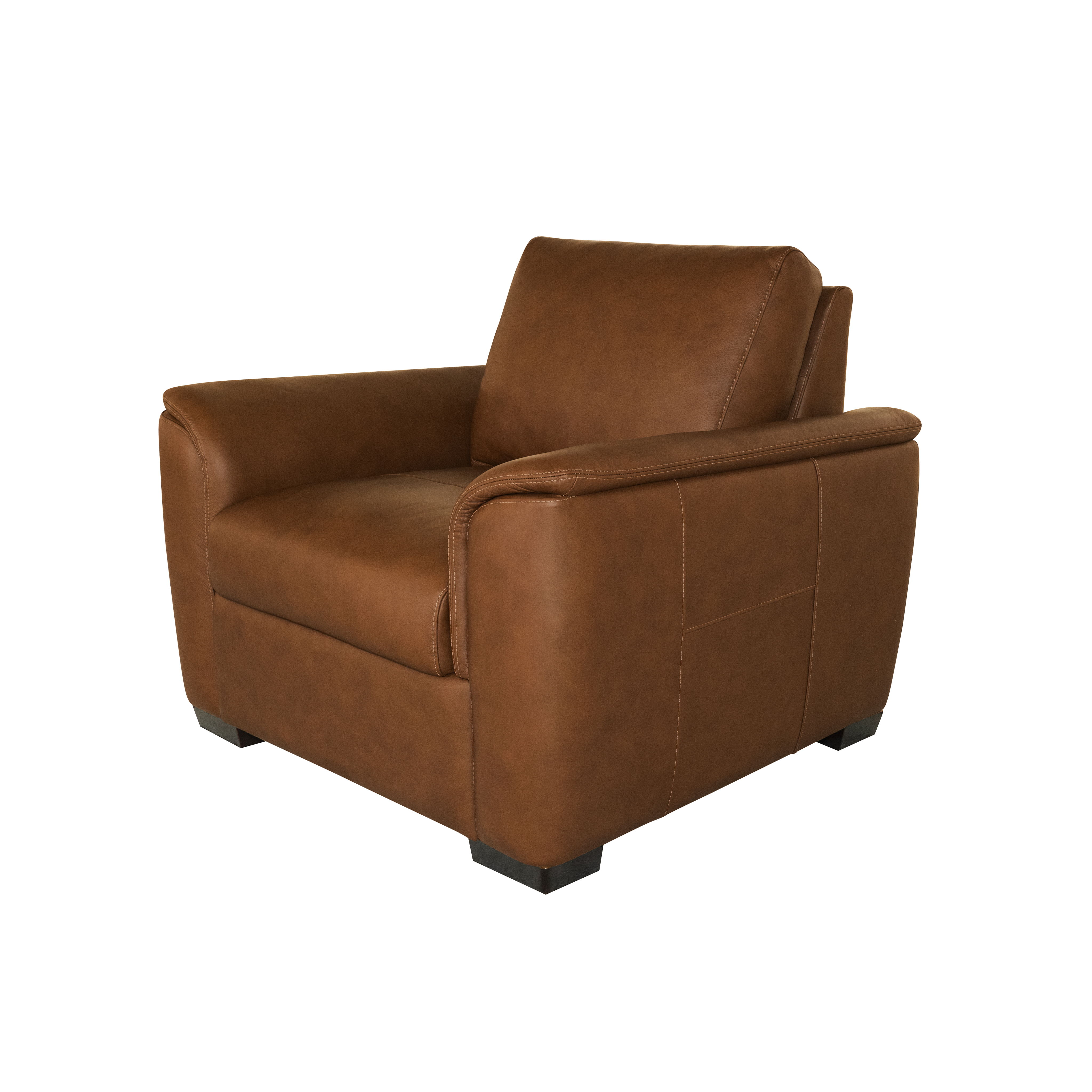 Henry - Chair - Caramel, light brown, view 2
