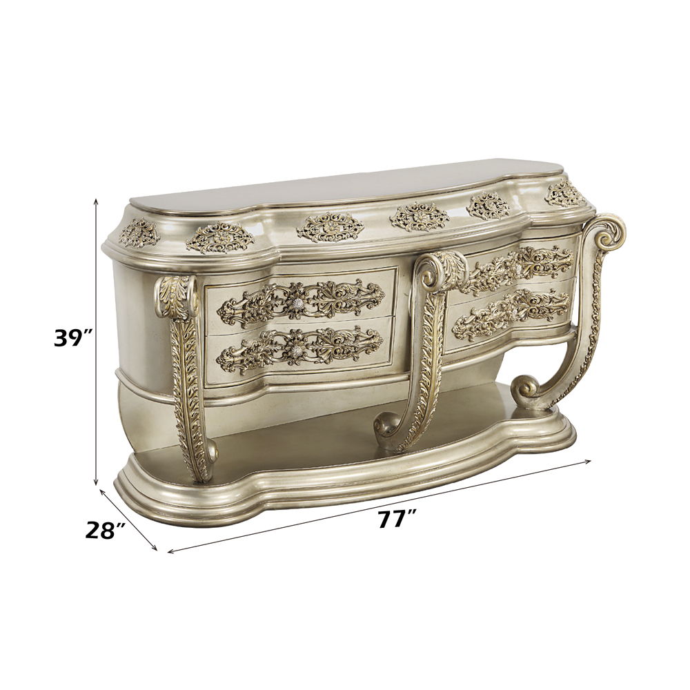 Danae - Server - Champagne & Gold, beige, view 5