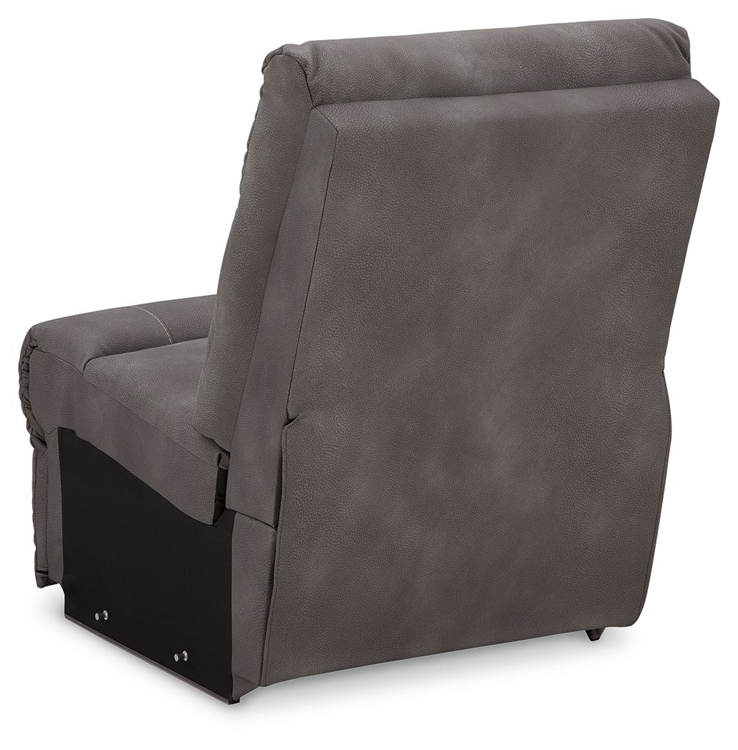 Ashley Furniture Next-Gen Durapella - 4-Piece Power Reclining Sectional - Slate - Image 10