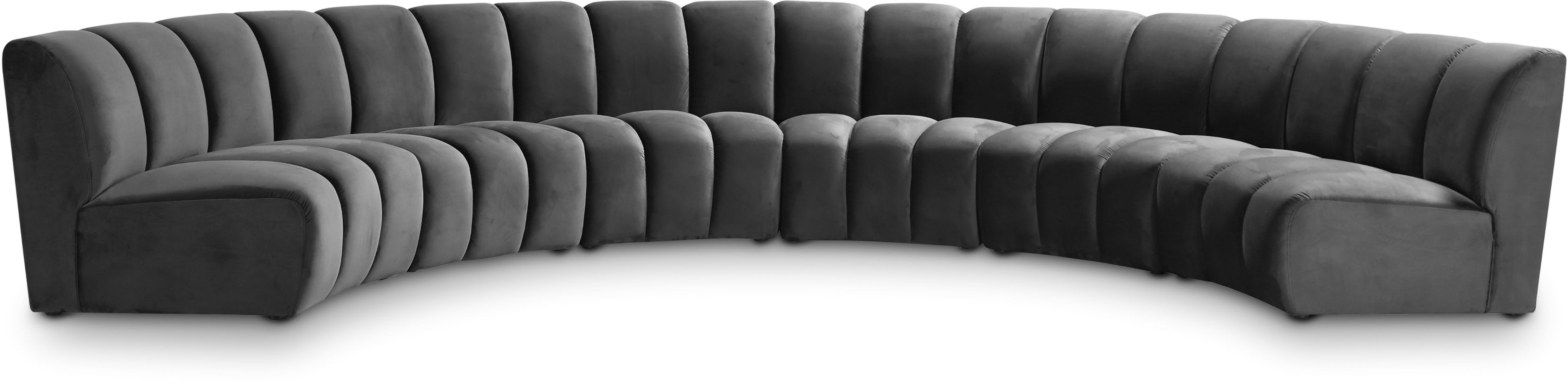 Infinity - 6 Piece Modular Sectional - Gray
