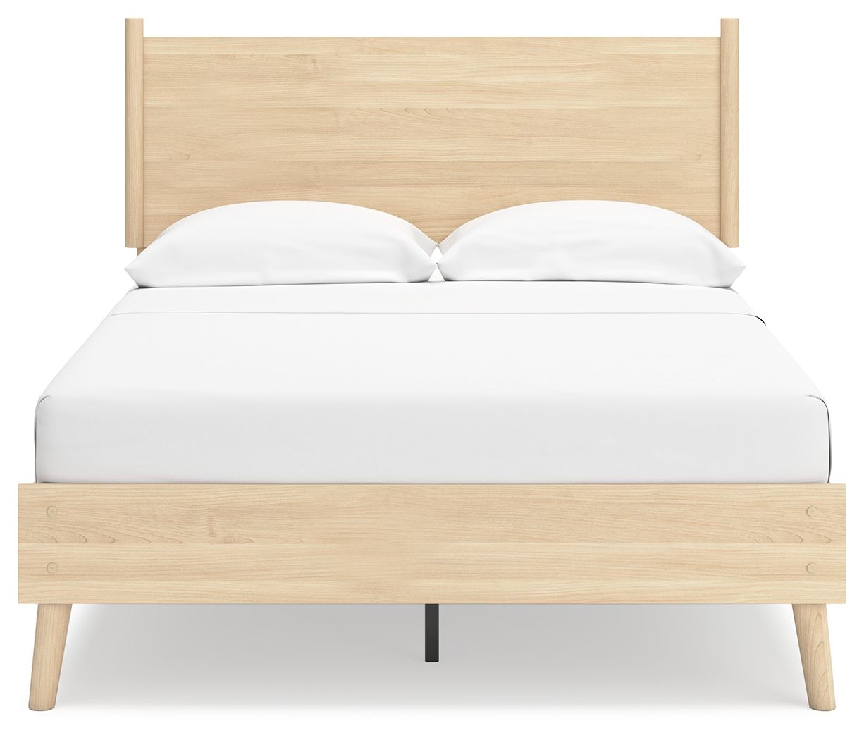Cabinella - Full Platform Panel Bed - Tan, beige, view 5