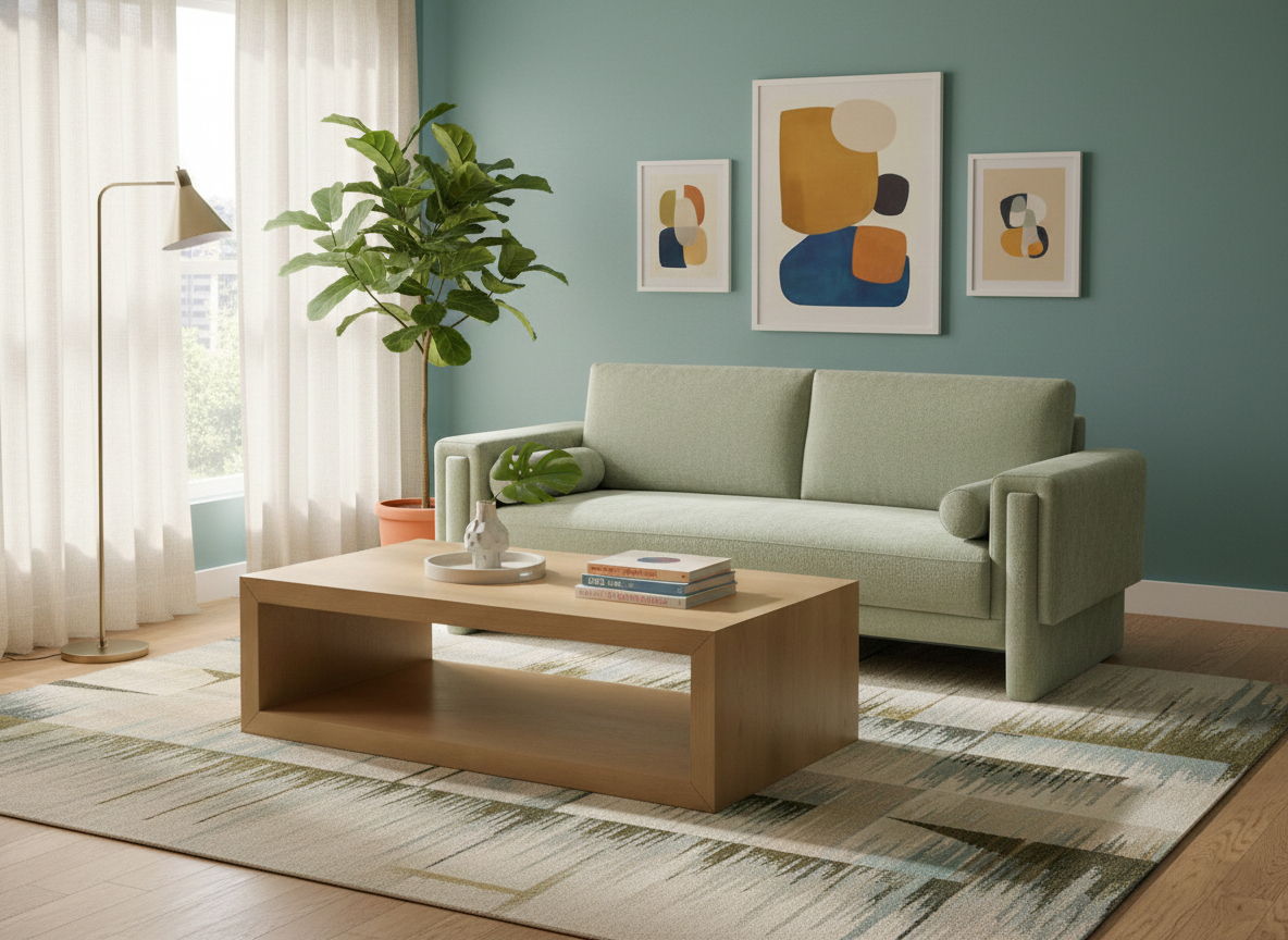 Madeline - Sofa - Mint
