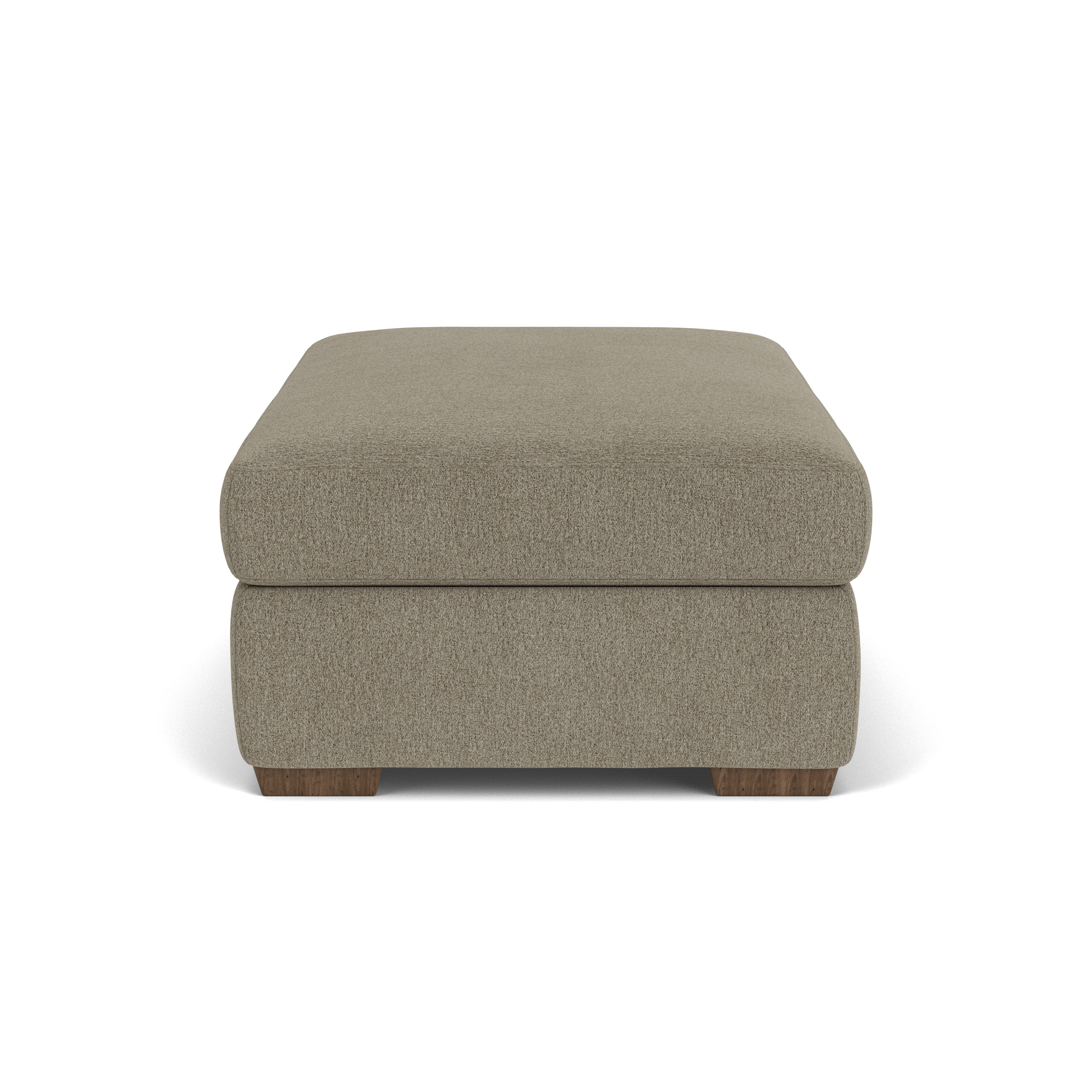 Collins - Fabric Ottoman, light gray, view 7