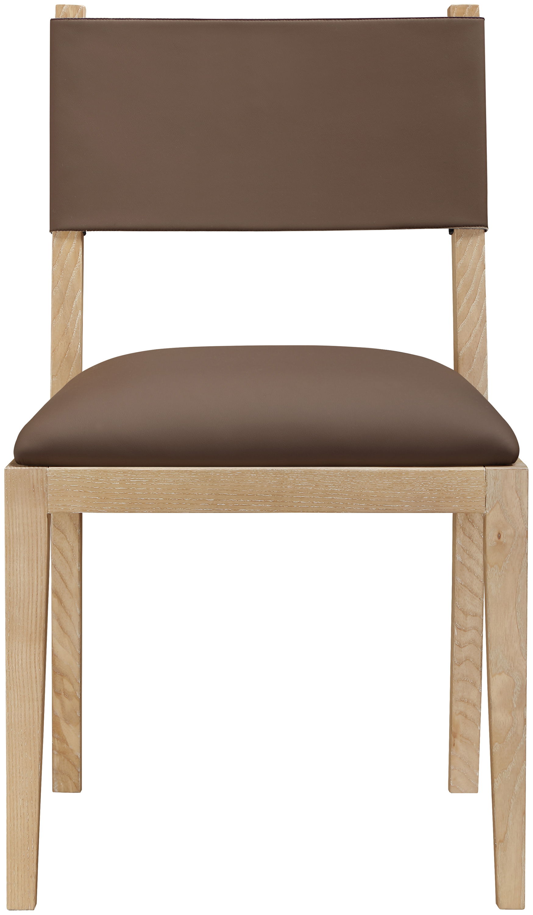 Avon - Vegan Leather Dining Side Chair (Set of 2) - Brown
