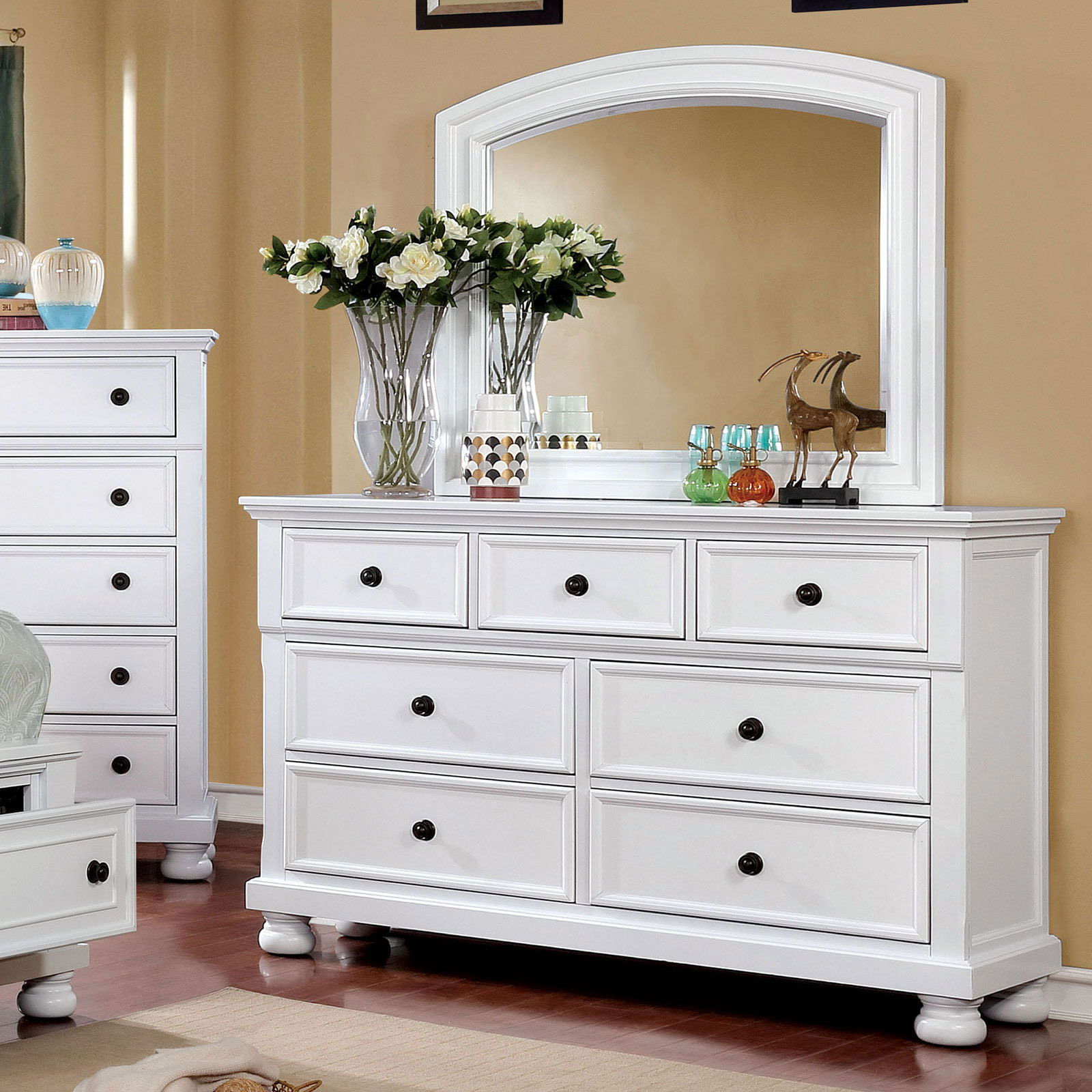 Castor Dresser White New Lots Furniture Online Store