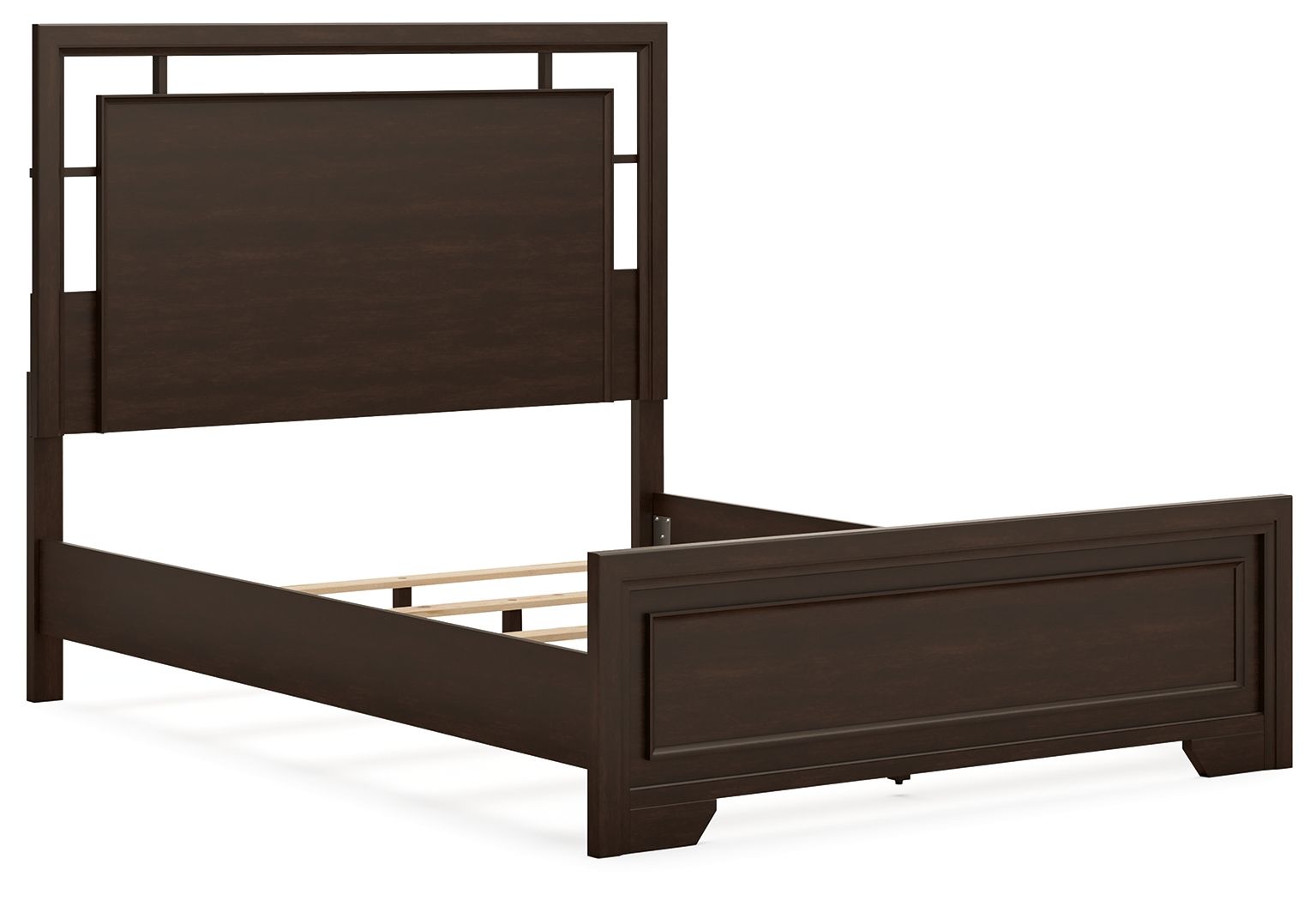 Ashley Furniture Covetown - Queen Panel Bed - Dark Brown - Image 5