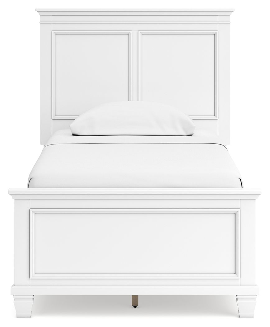 Ashley Furniture Fortman - Twin Panel Bed - White - Image 5