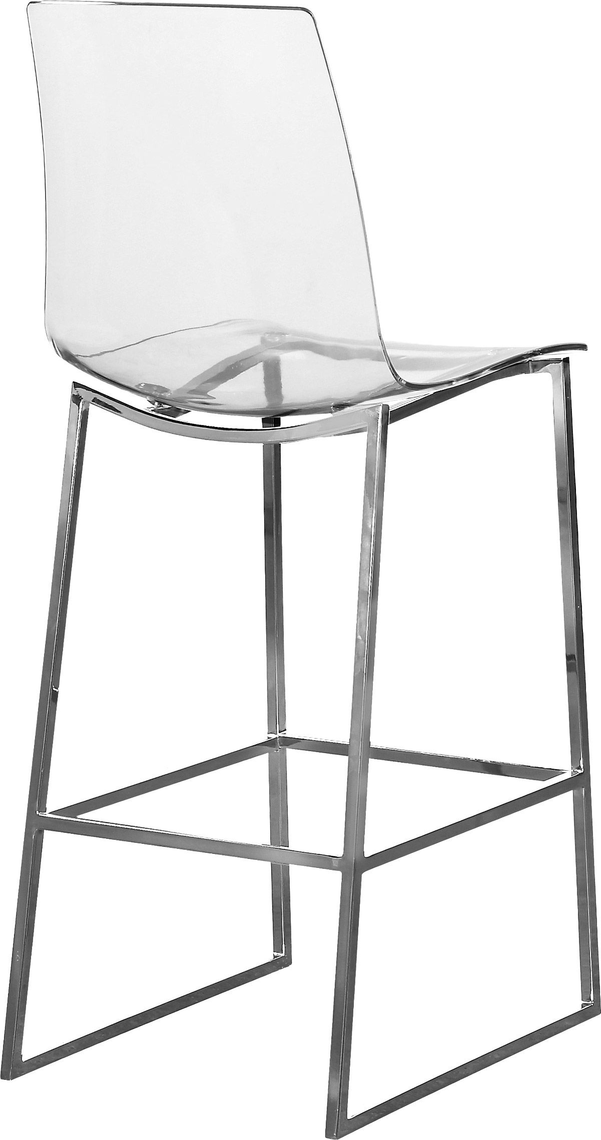 Lumen - Stool - Pearl Silver