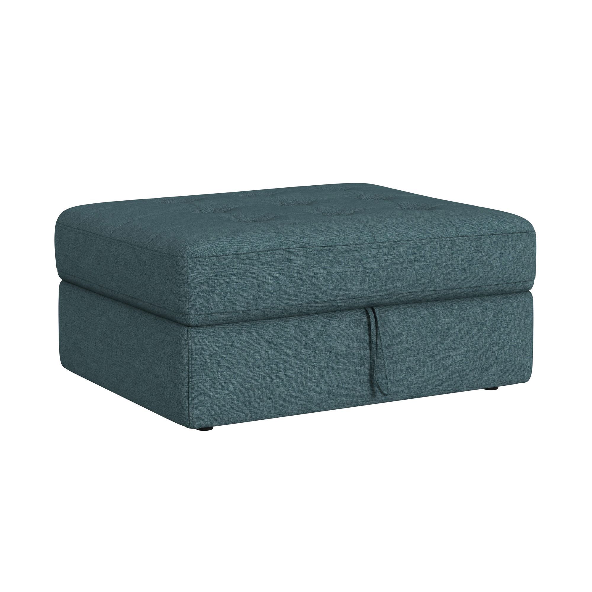 Options One - Storage Ottoman - Teal