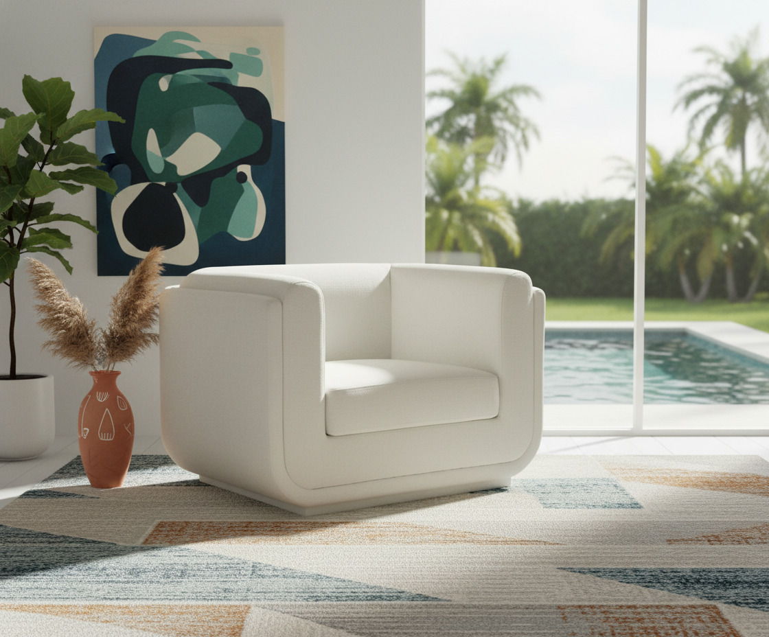 Kimora - Chair - Cream