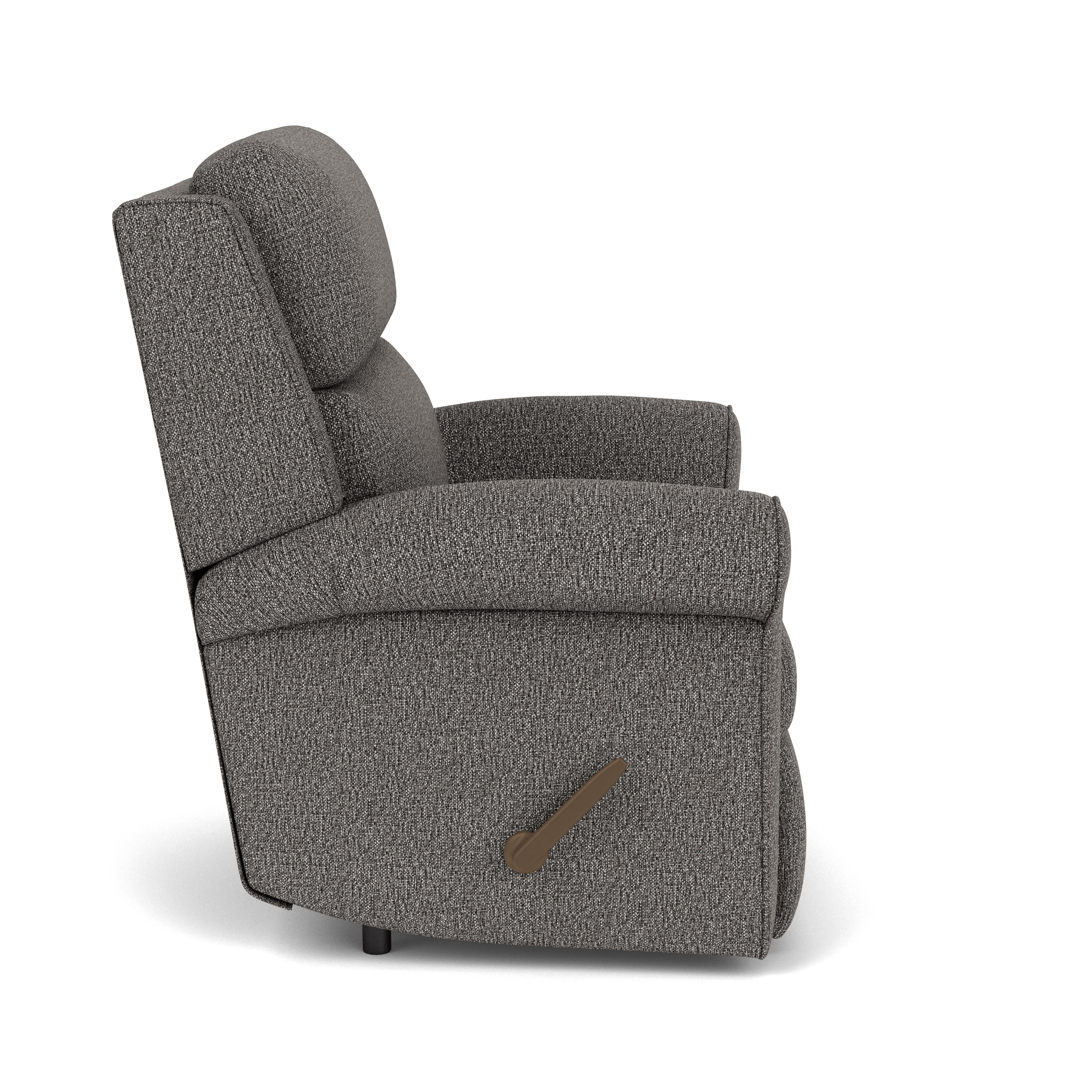 Belle - Traditional Fabric Recliner, gray, view 5
