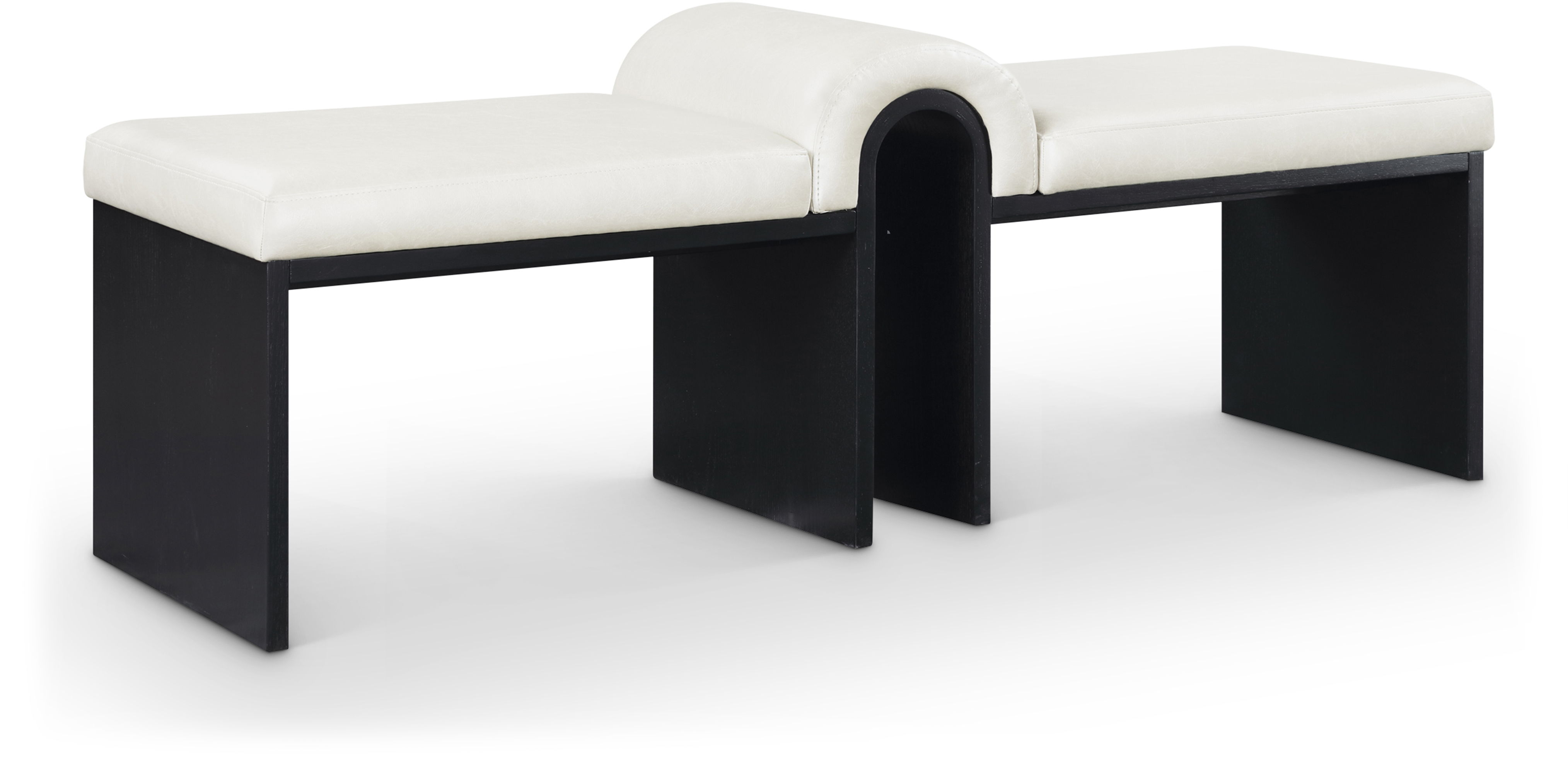 Delphine - Upholstered Bench - Cream