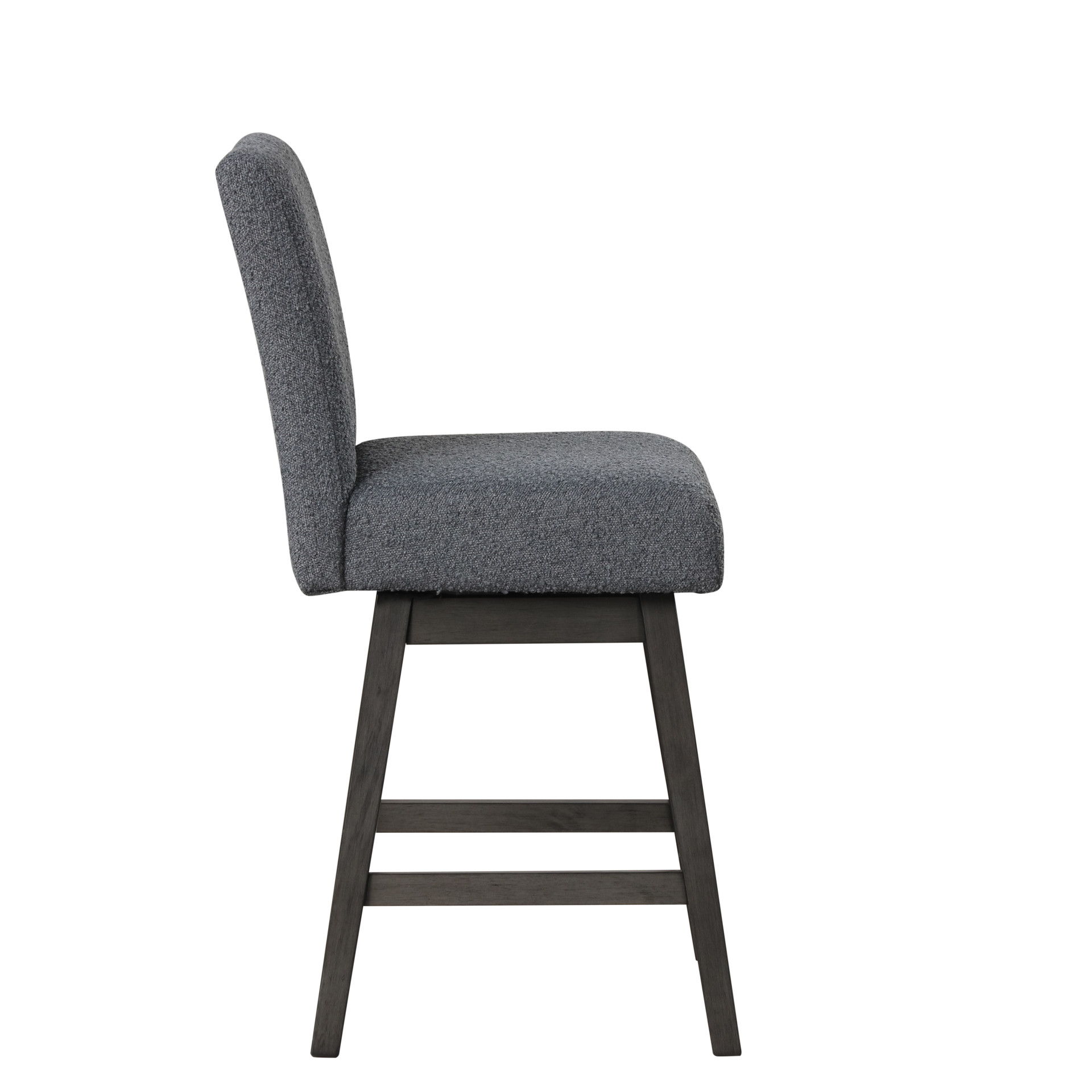 High Line - Swivel Counter Chair (Set of 2) - Gray