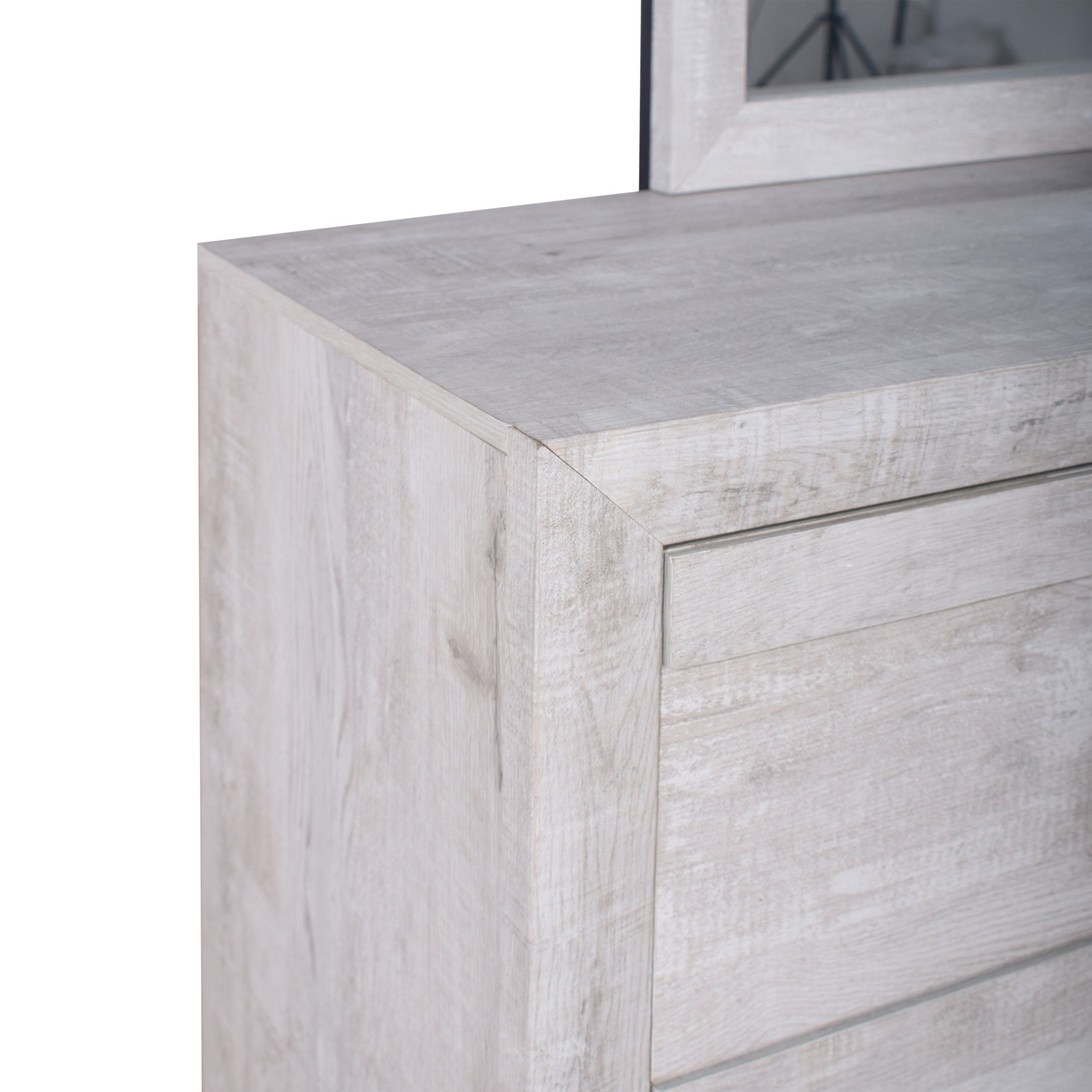 Biscayne - Mirror - Driftwood, light gray, view 6