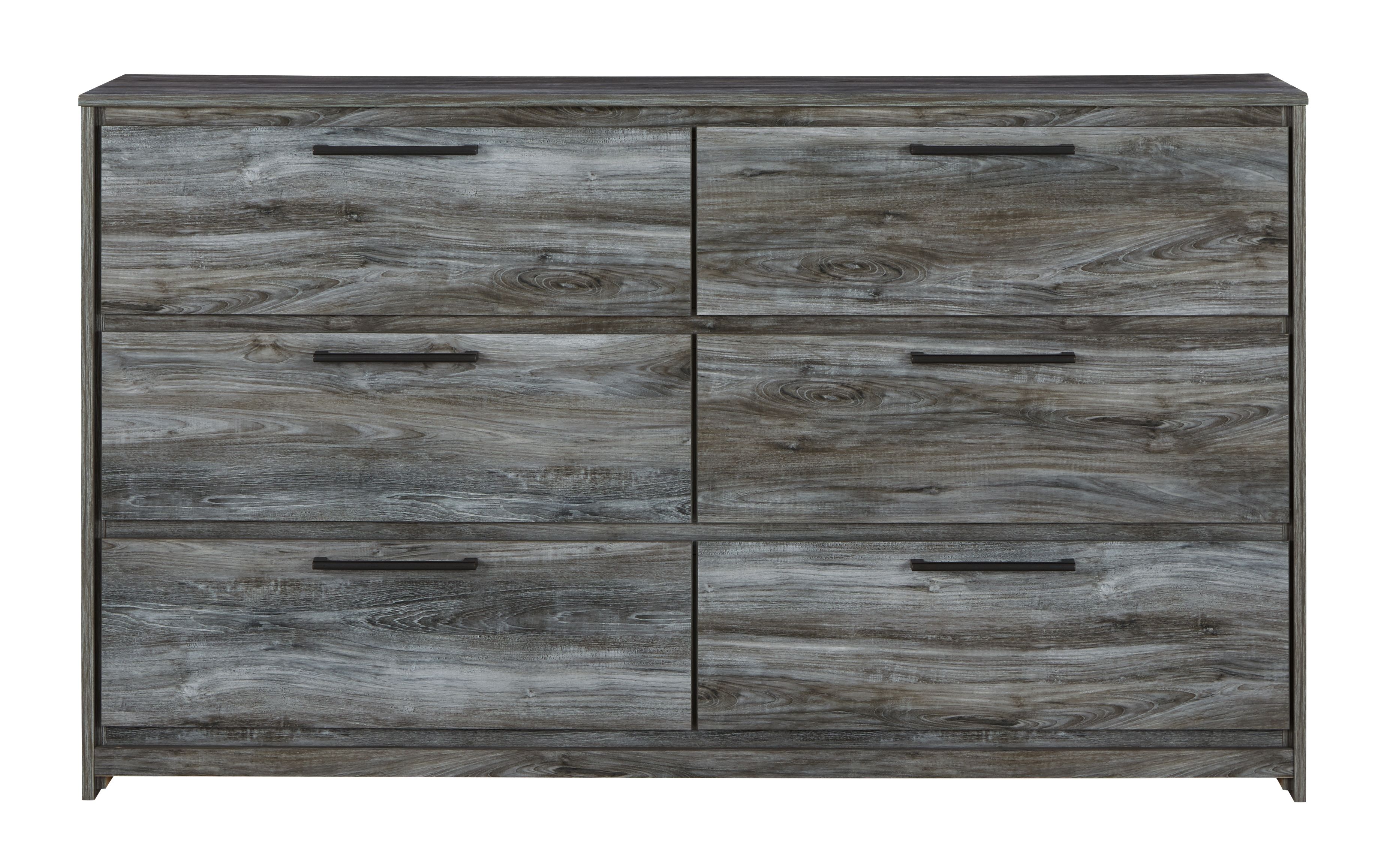 Ashley Furniture Baystorm - Six Smooth Drawer Dresser - Gray - Image 4