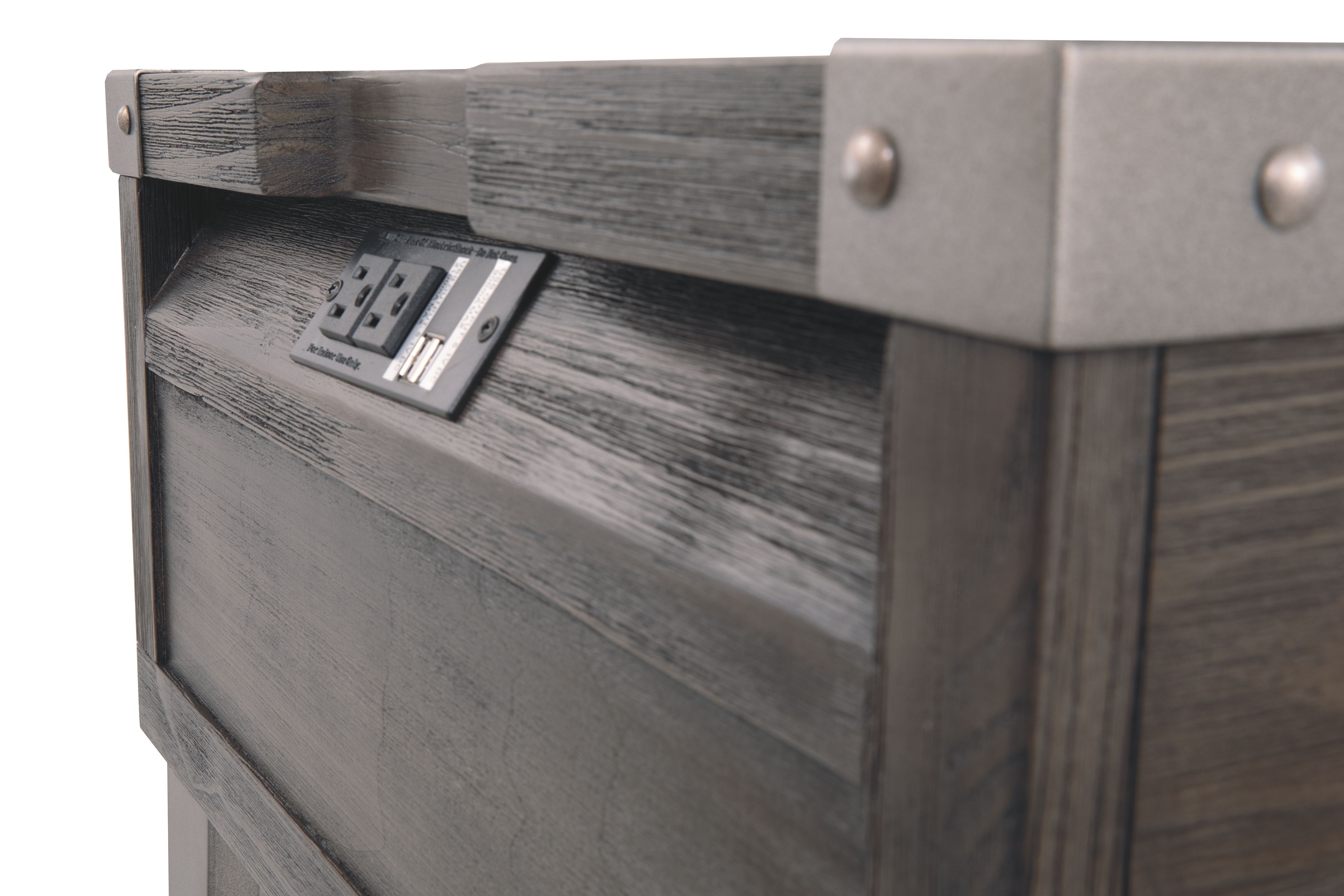 Ashley Furniture Todoe - Rectangular End Table - Dark Gray - Image 12