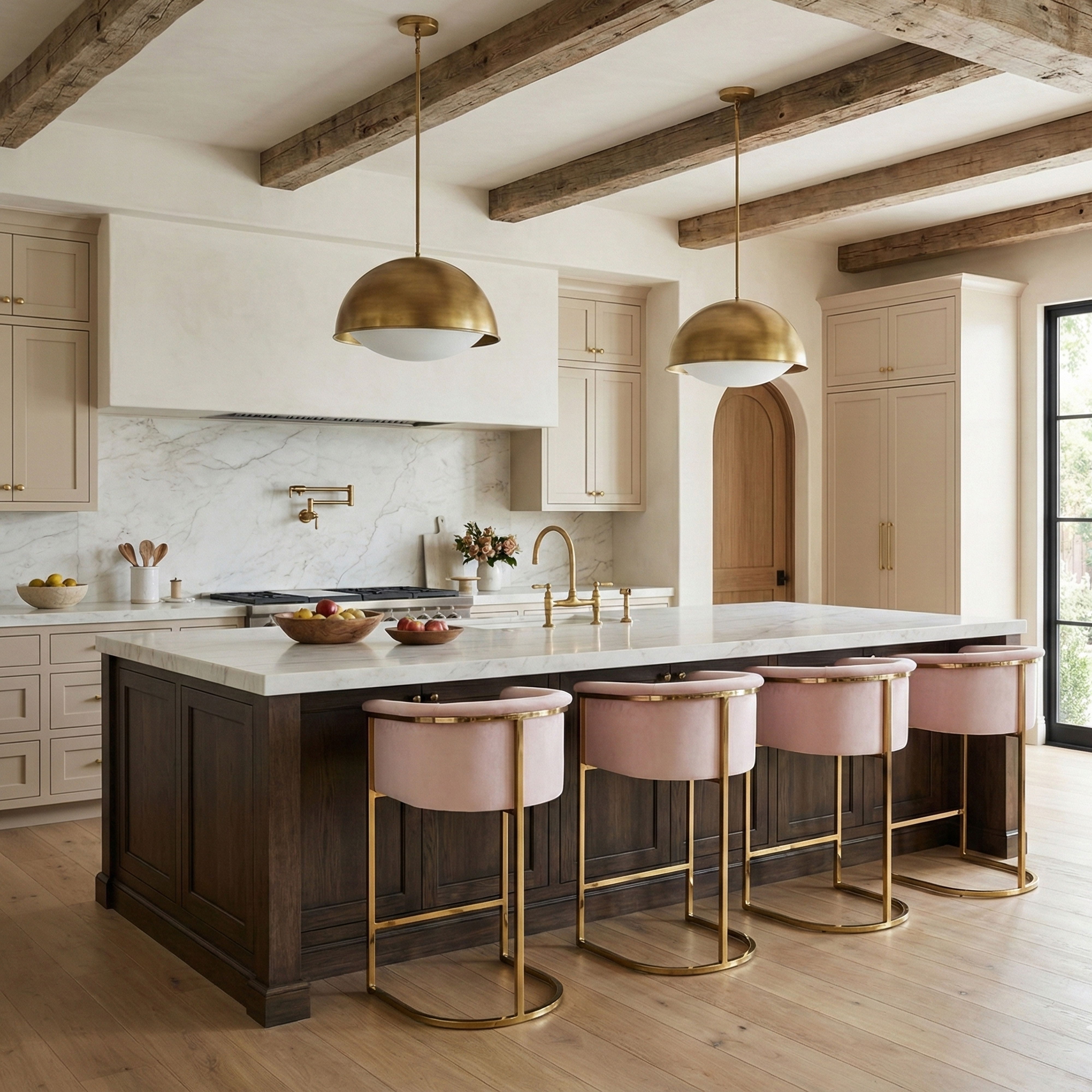 Donatella - Stool - Pink