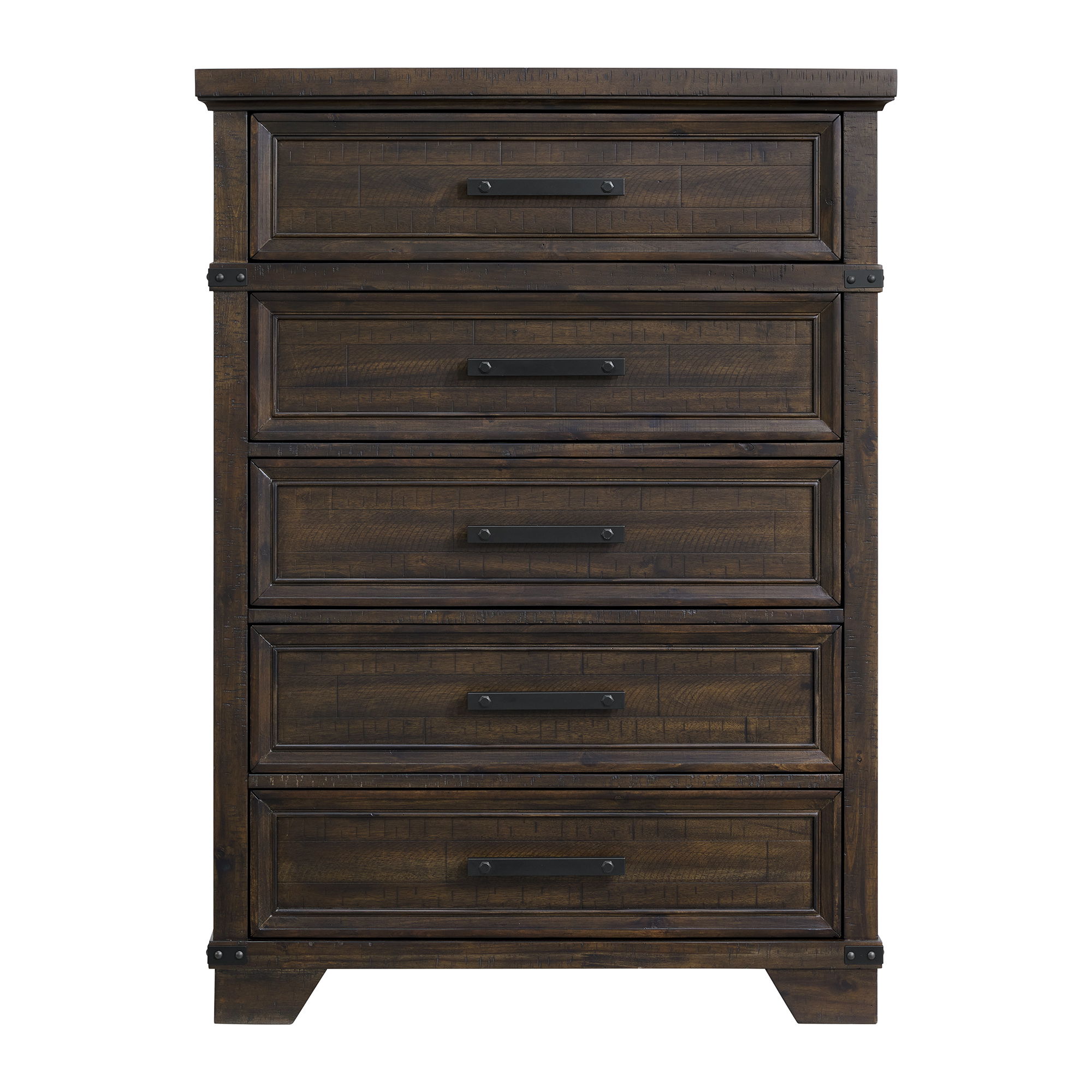 Colorado City - 5-Drawer Chest - Charcoal