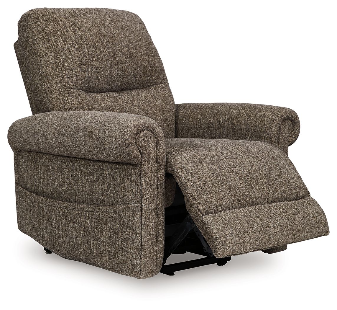Aureta - Power Lift Recliner - Earth