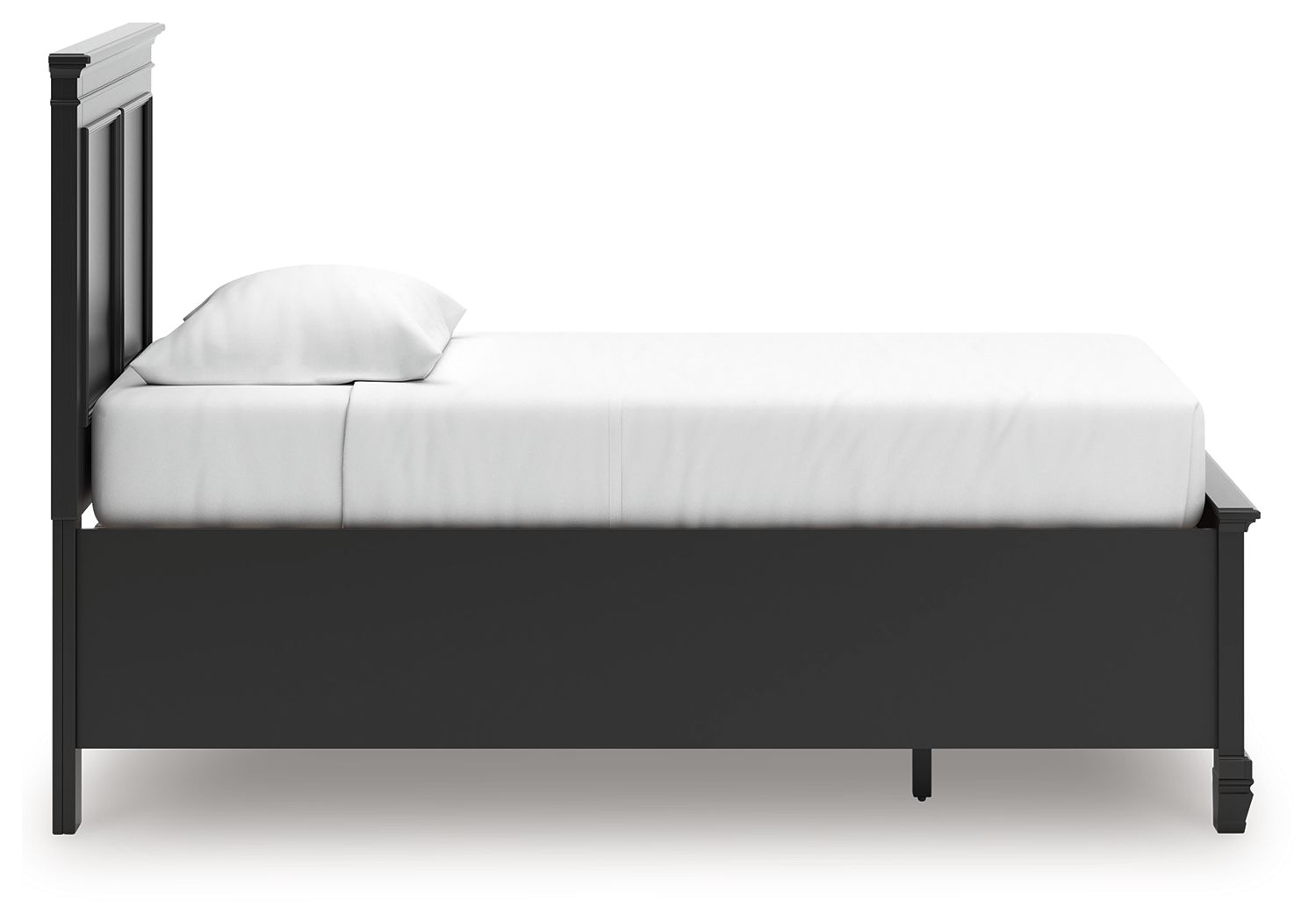 Ashley Furniture Lanolee - Twin Panel Storage Bed - Black - Image 7