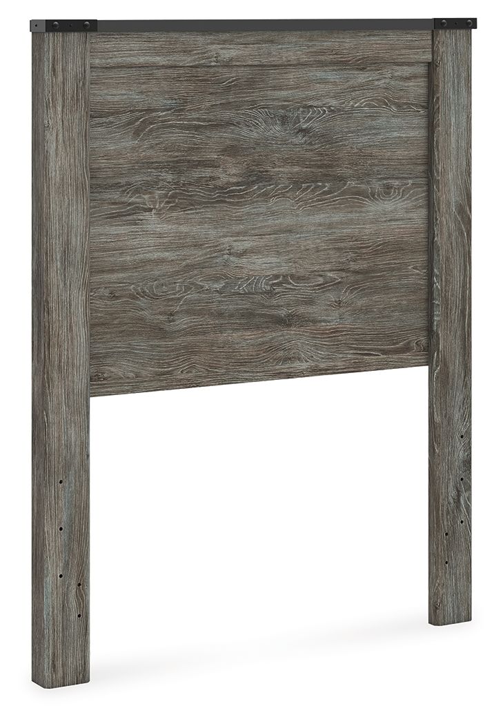 Frandern – Twin Panel Headboard – Gray