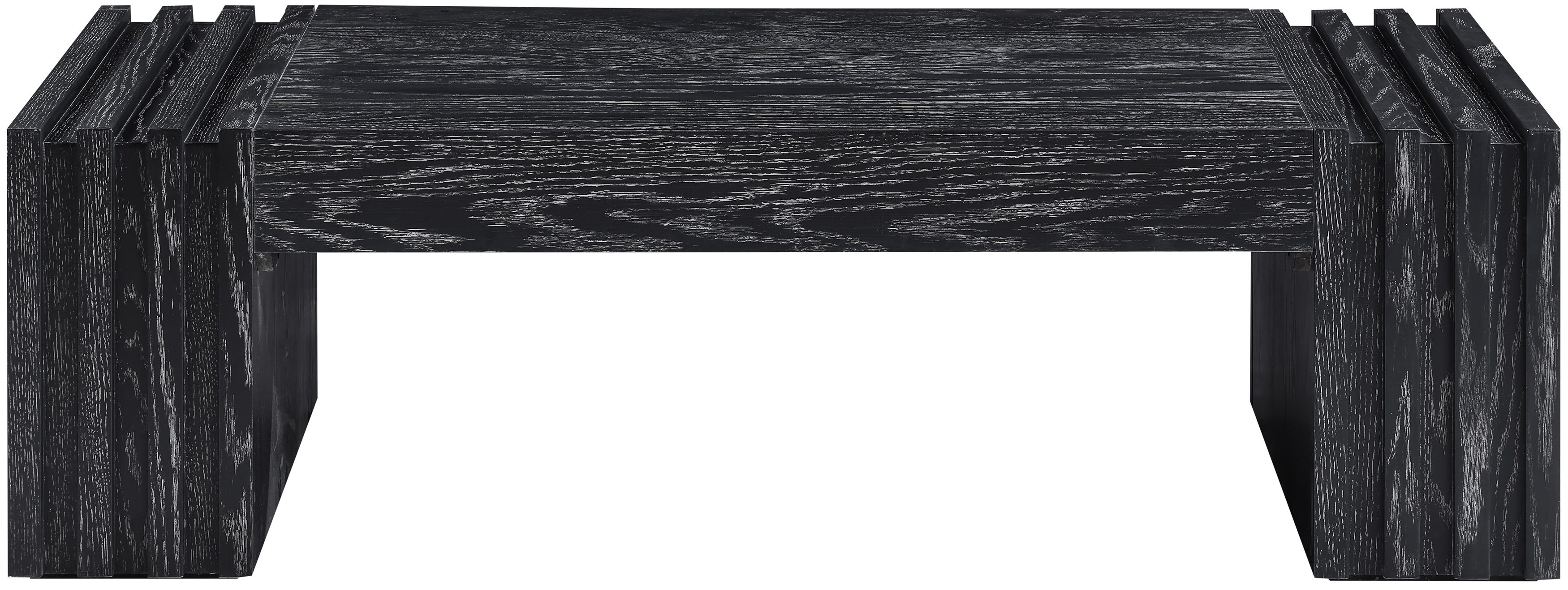 Stanton - Oak Veneer And Solid Wood Coffee Table - Black