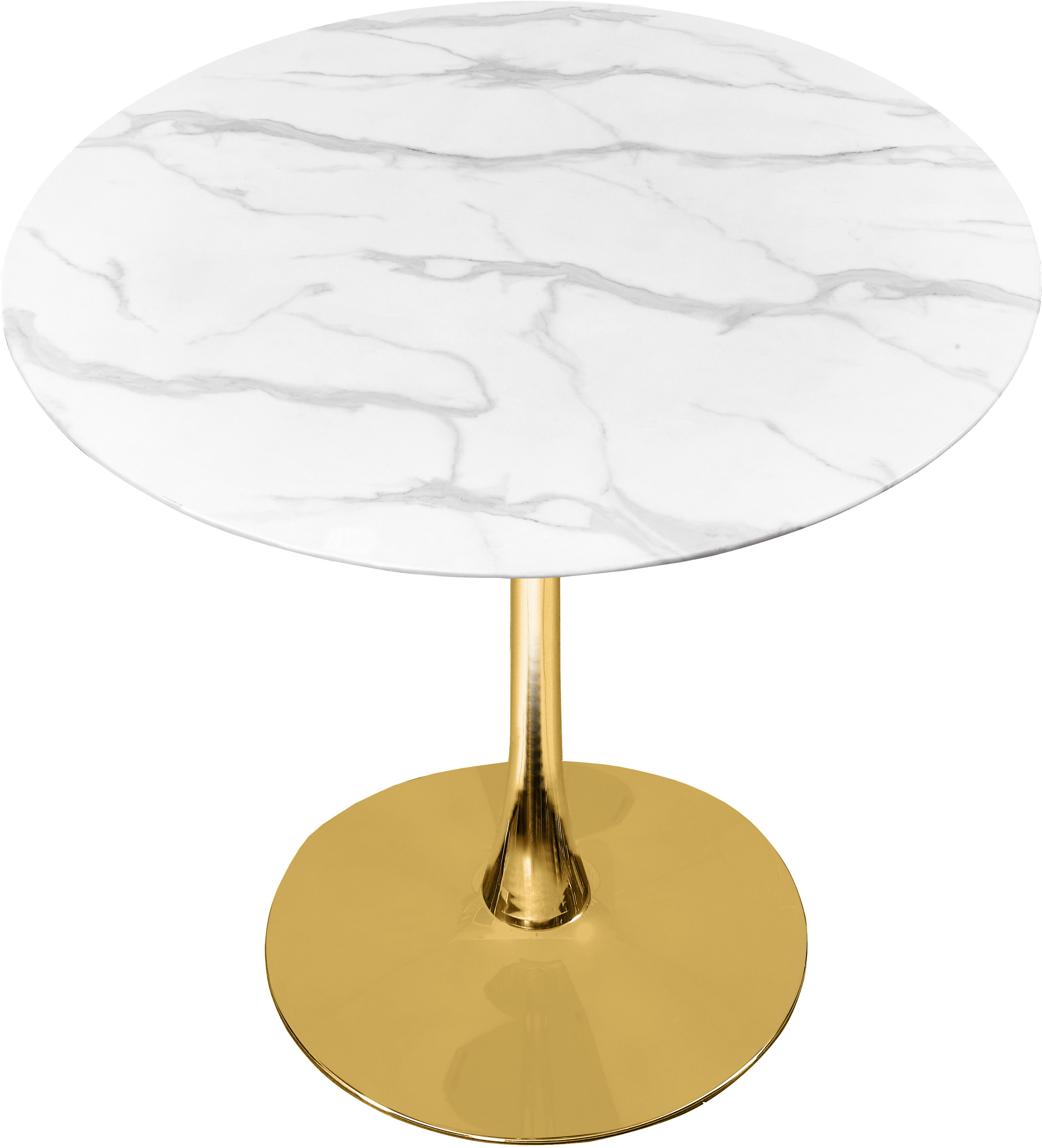 Holly - 36" Dining Table - Gold