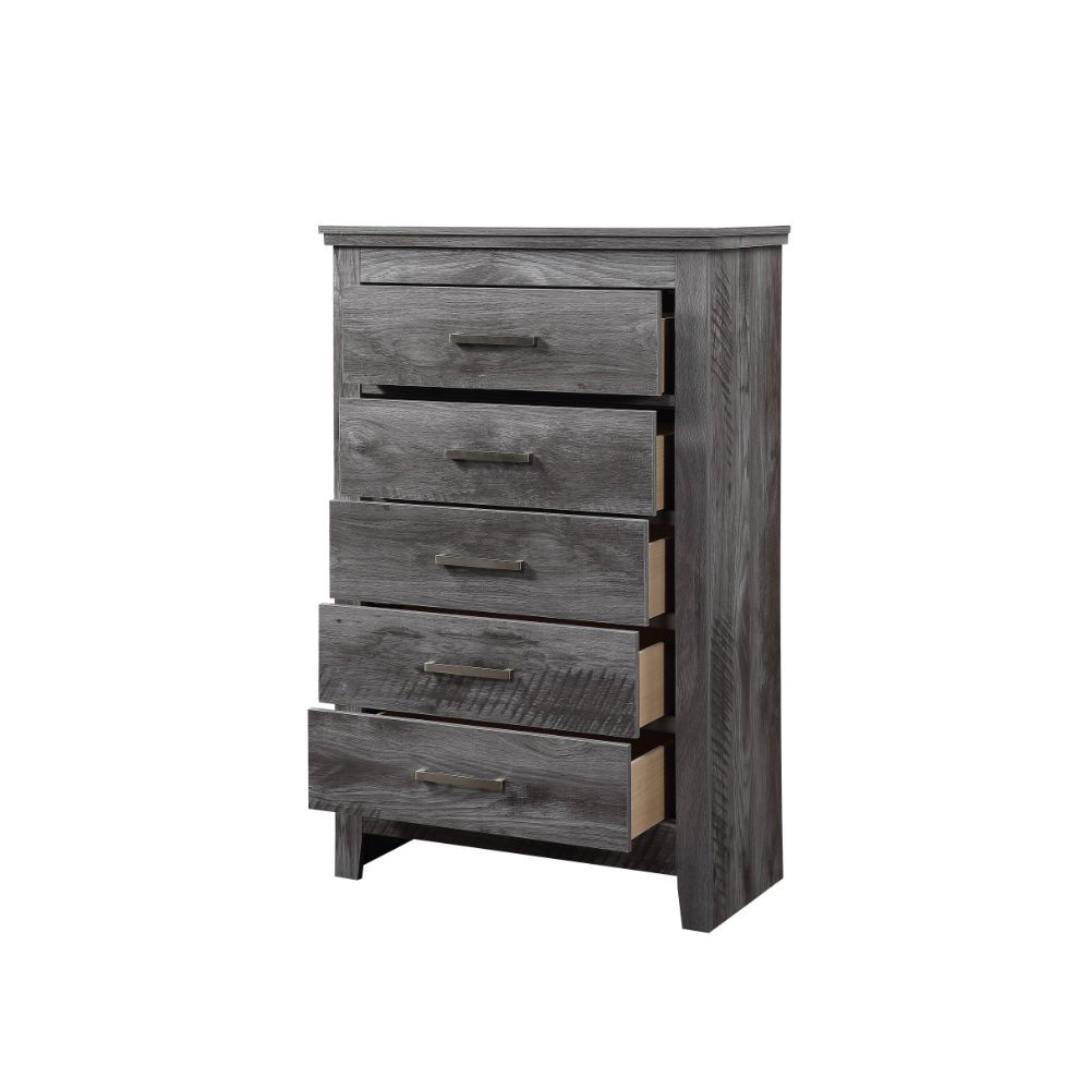 Vidalia - Chest - Rustic Gray Oak, dark gray, view 3